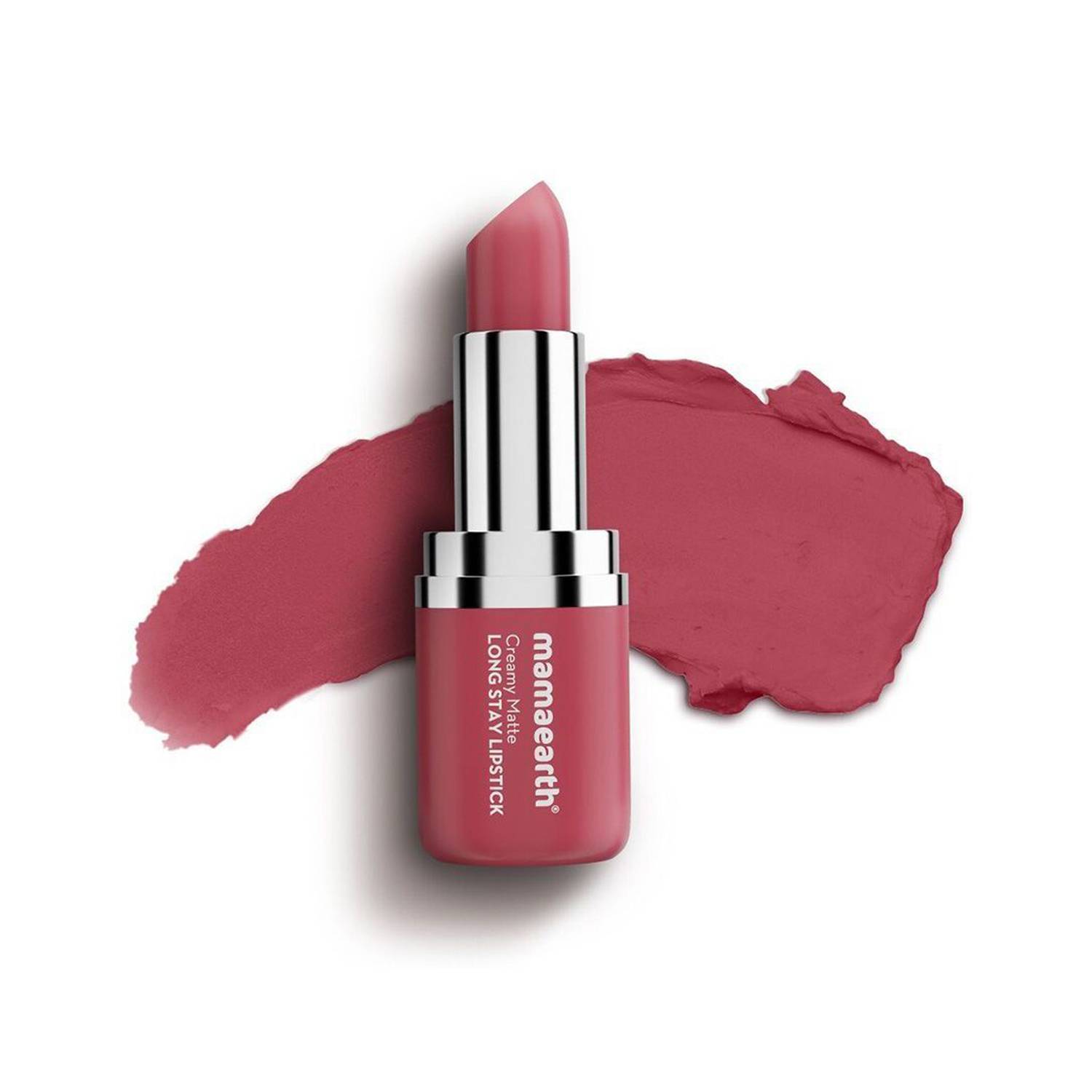 Mamaearth Creamy Matte Long Stay Lipstick - Image 1