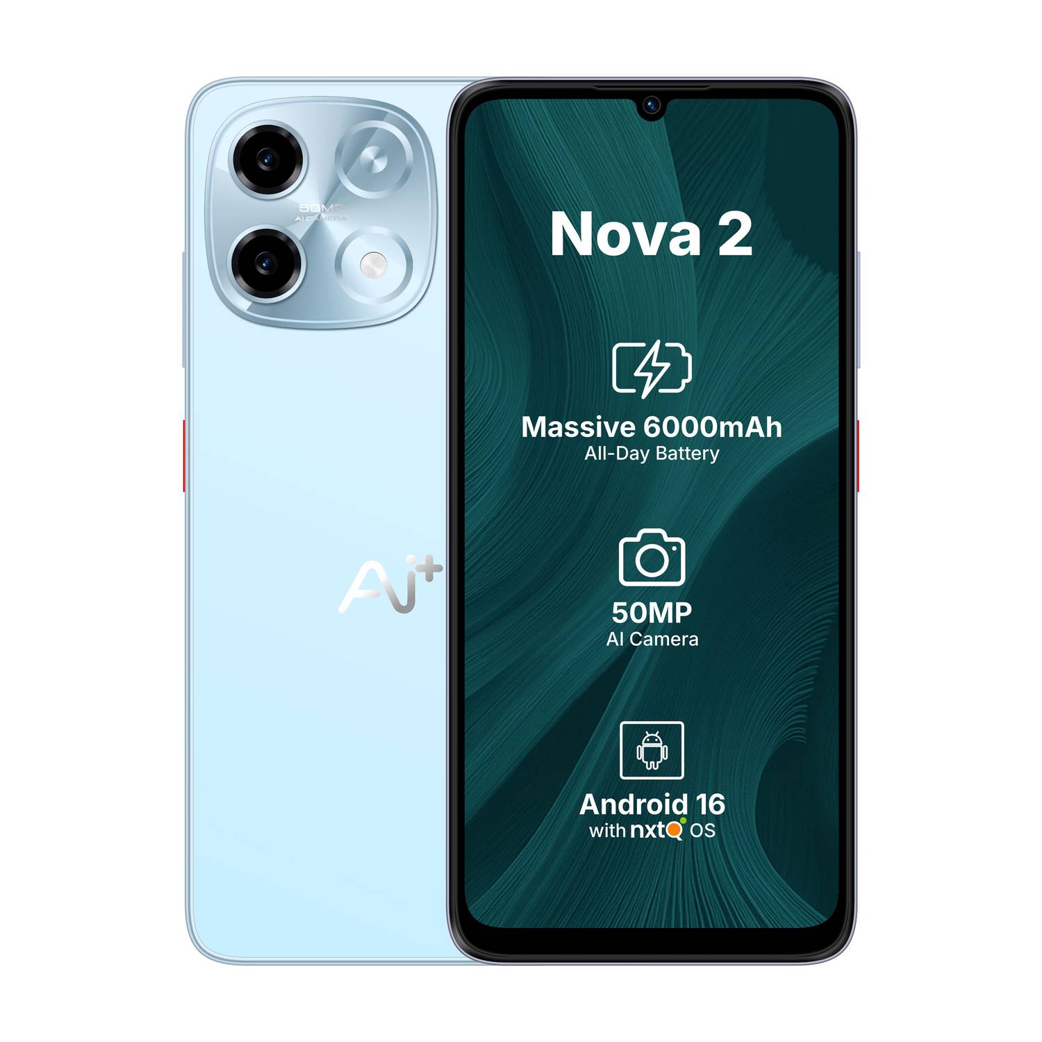 Ai+ Nova 2 5G 128GB Blue - Image 1