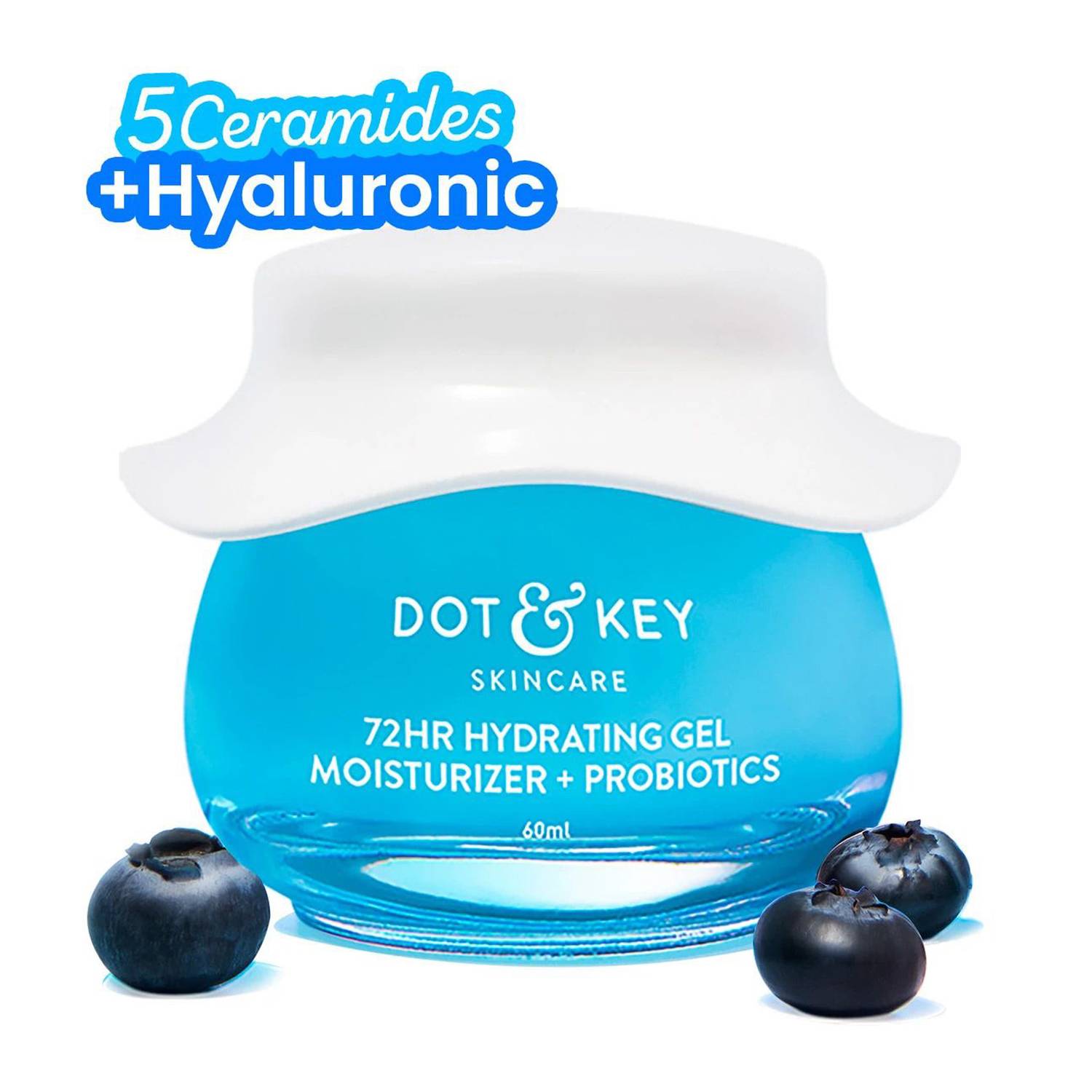 Dot & Key 72hrs Hydrating Gel Moisturizer with Probiotics 60ml - Image 1