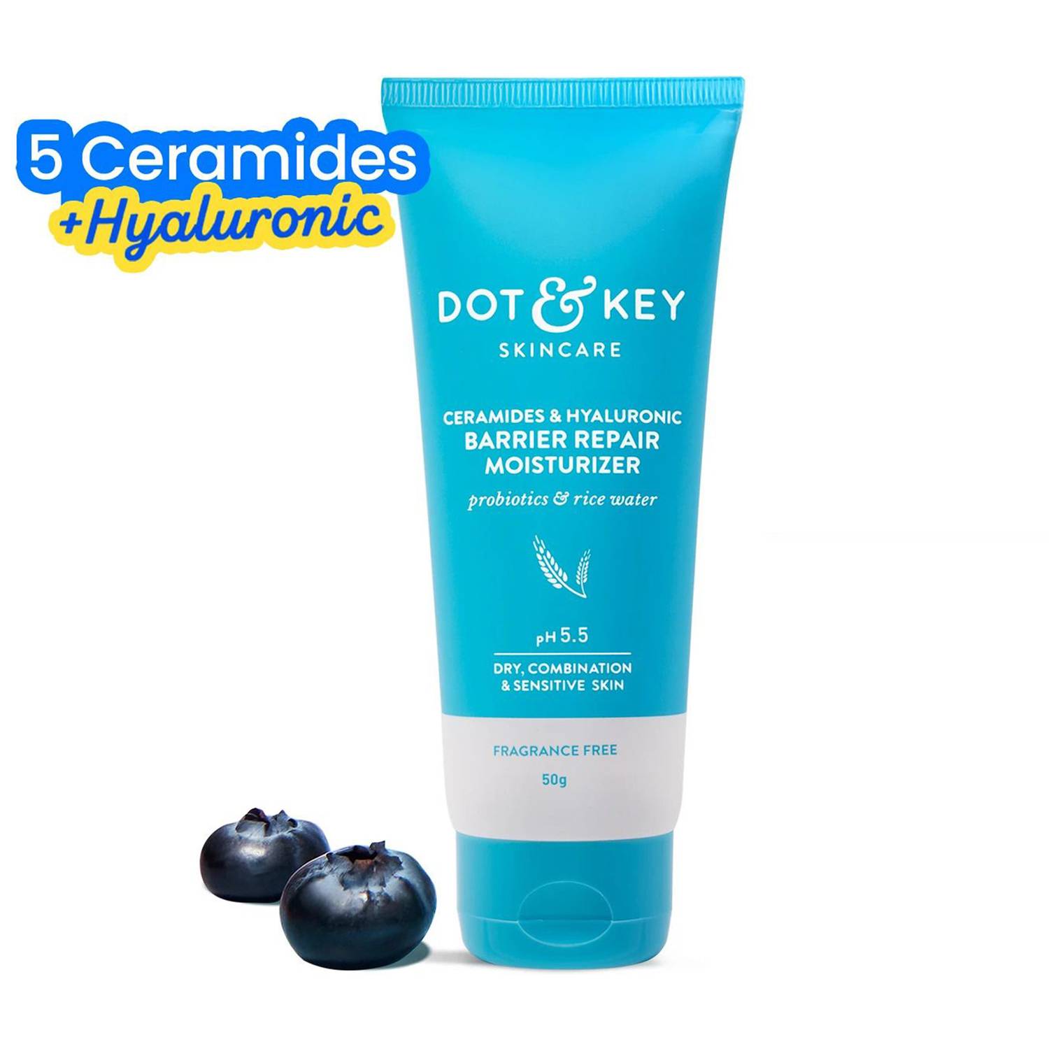 Dot & Key Ceramides & Hyaluronic Barrier Repair Moisturizer 50g - Image 1