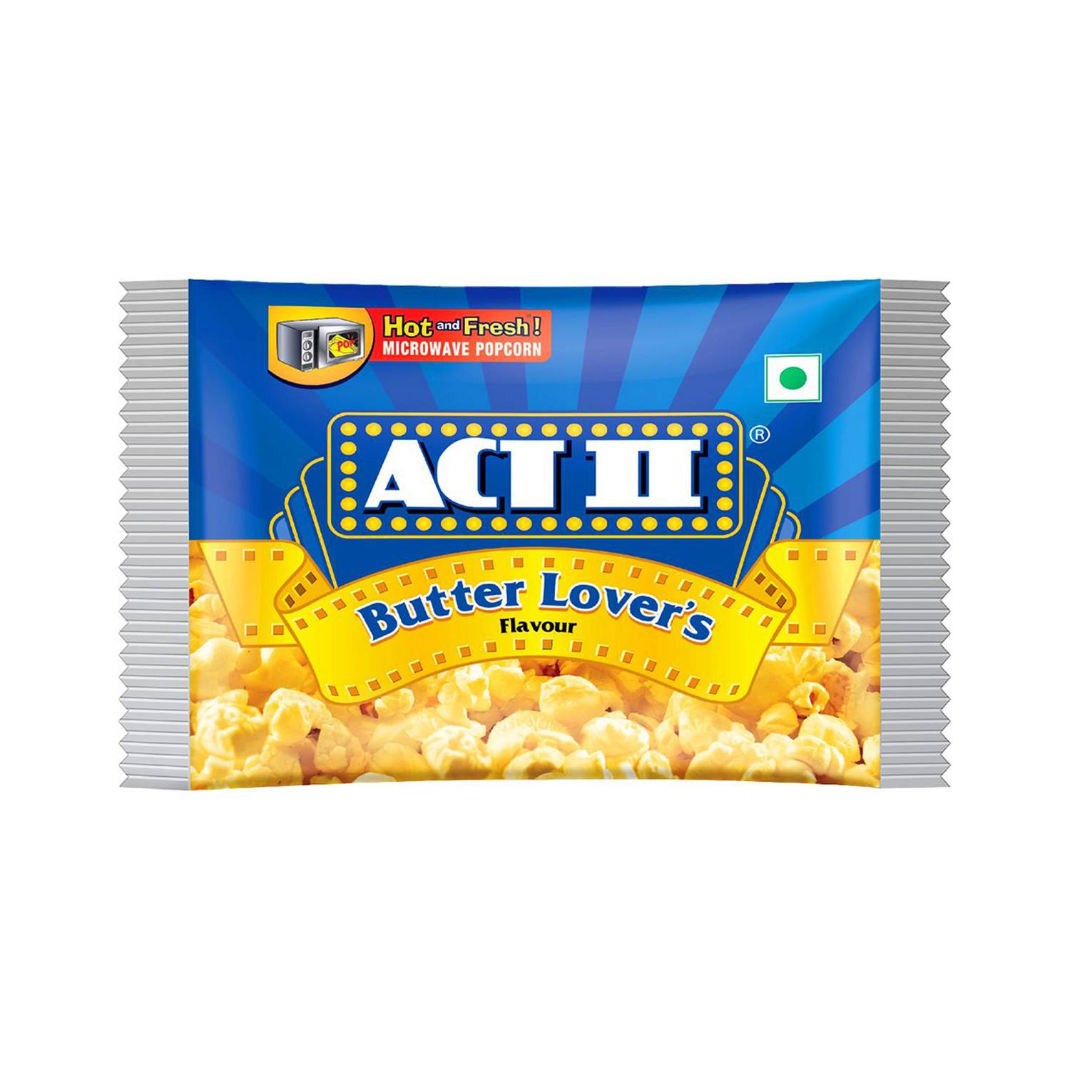 ACT II Microwave Butter Lovers Popcorn | Buttery Movie Time Snacks | Butter Lover's Popcorn
