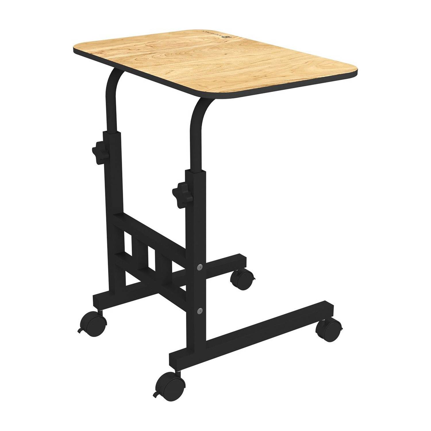 Portronics My Buddy D Multipurpose Adjustable Table for kids,home,Office Wood Portable Laptop Table