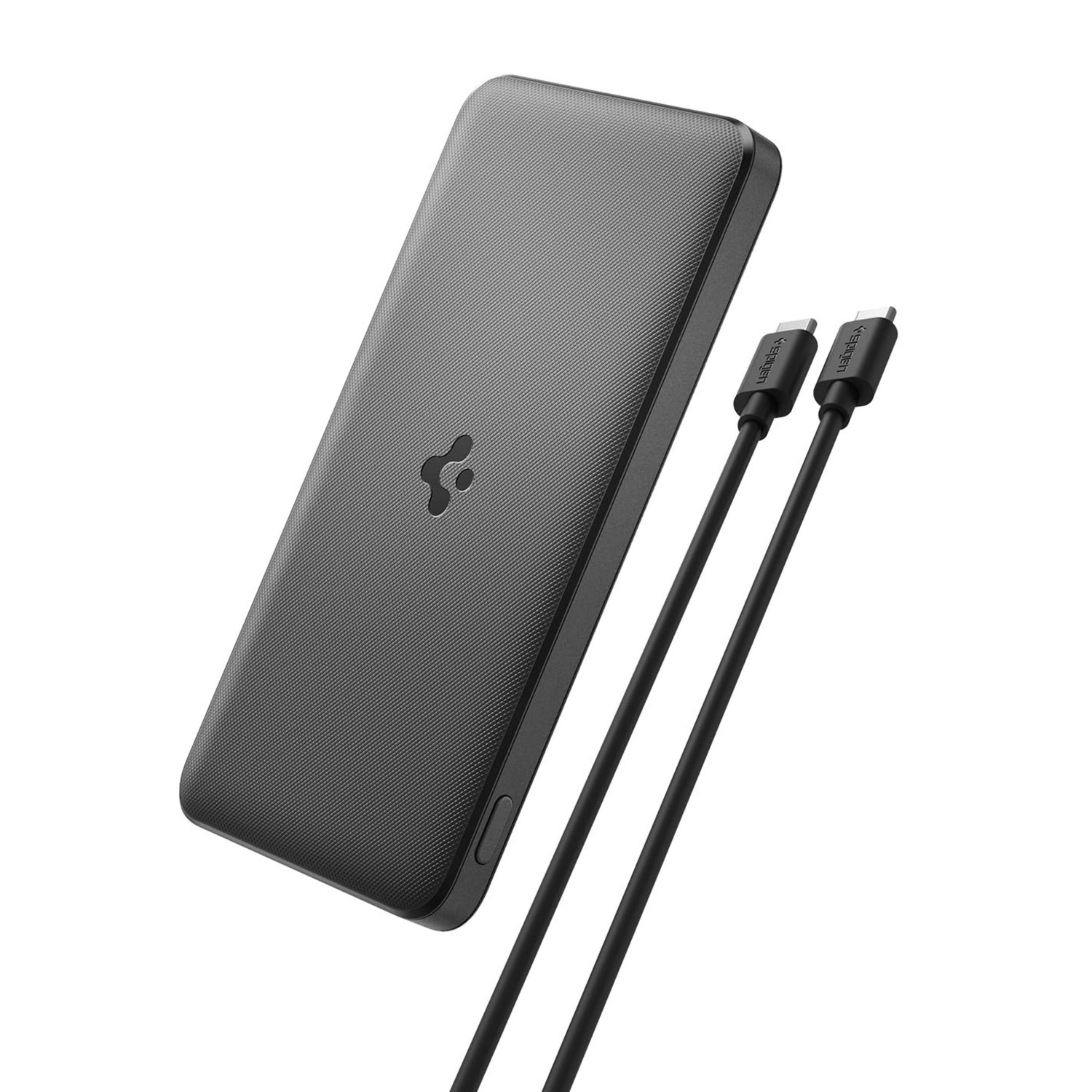 Image of Spigen 10000 mAh 22.5 W Power Bank (Black, Lithium Polymer, Fast Charging for Mobile)