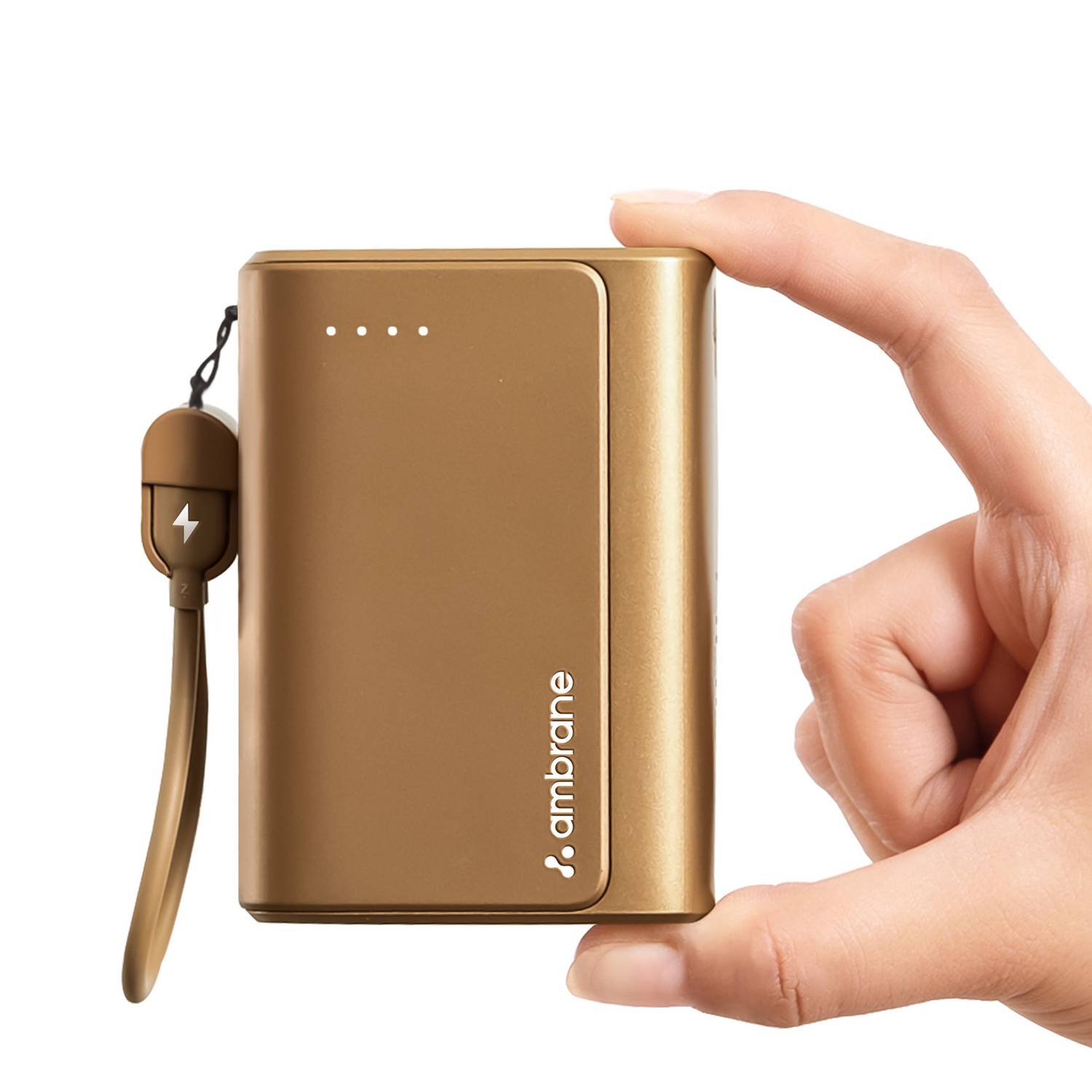 Ambrane 20000 mAh 35W Gold Power Bank - Image 1