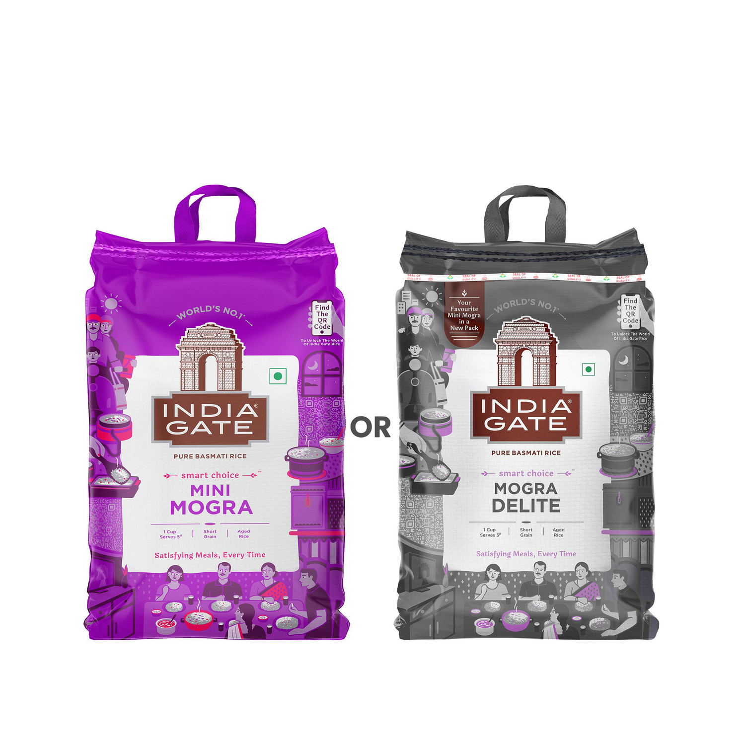 Image of INDIA GATE Mogra Basmati Rice (Polished)