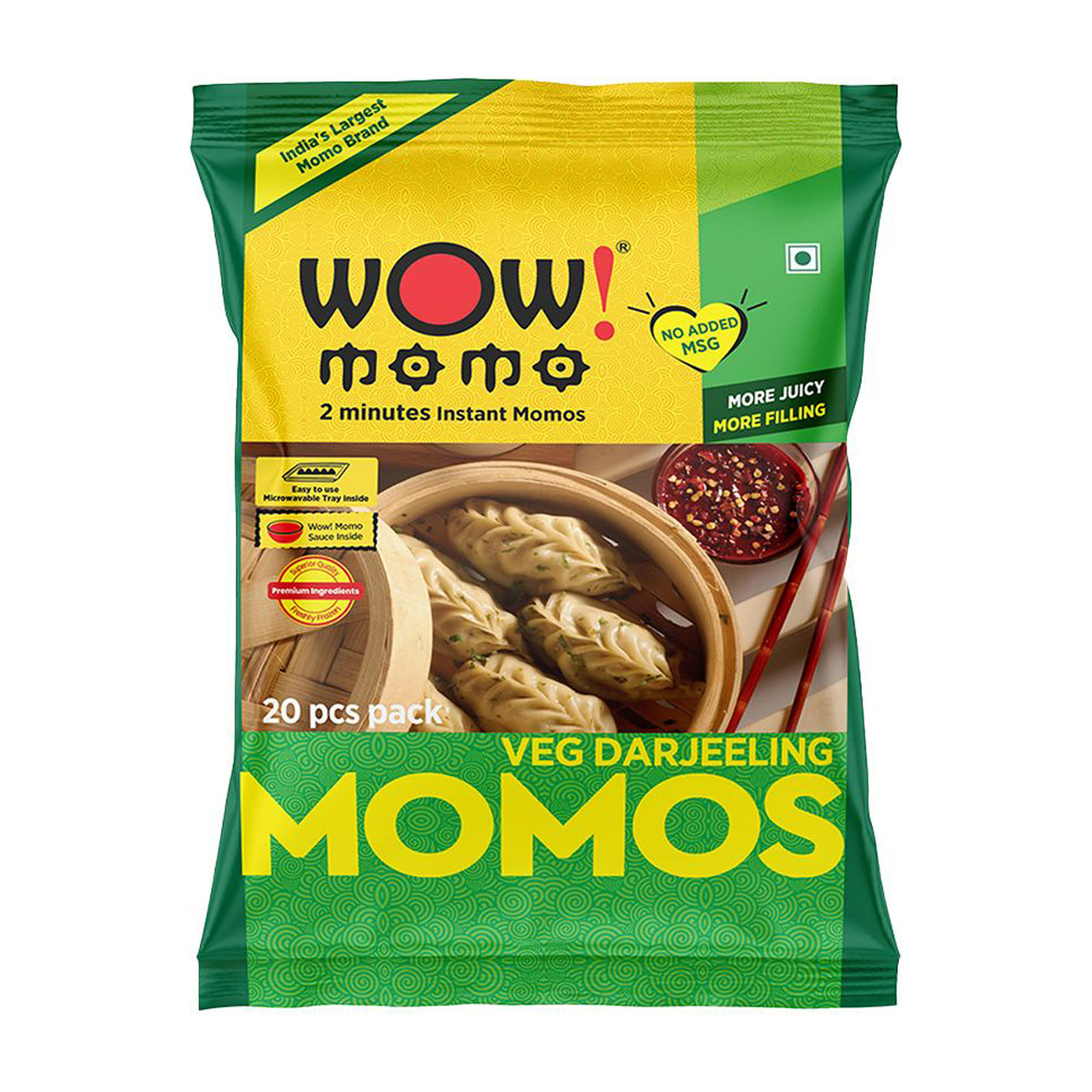 Image of Wow! Momo Veg Darjeeling Momos