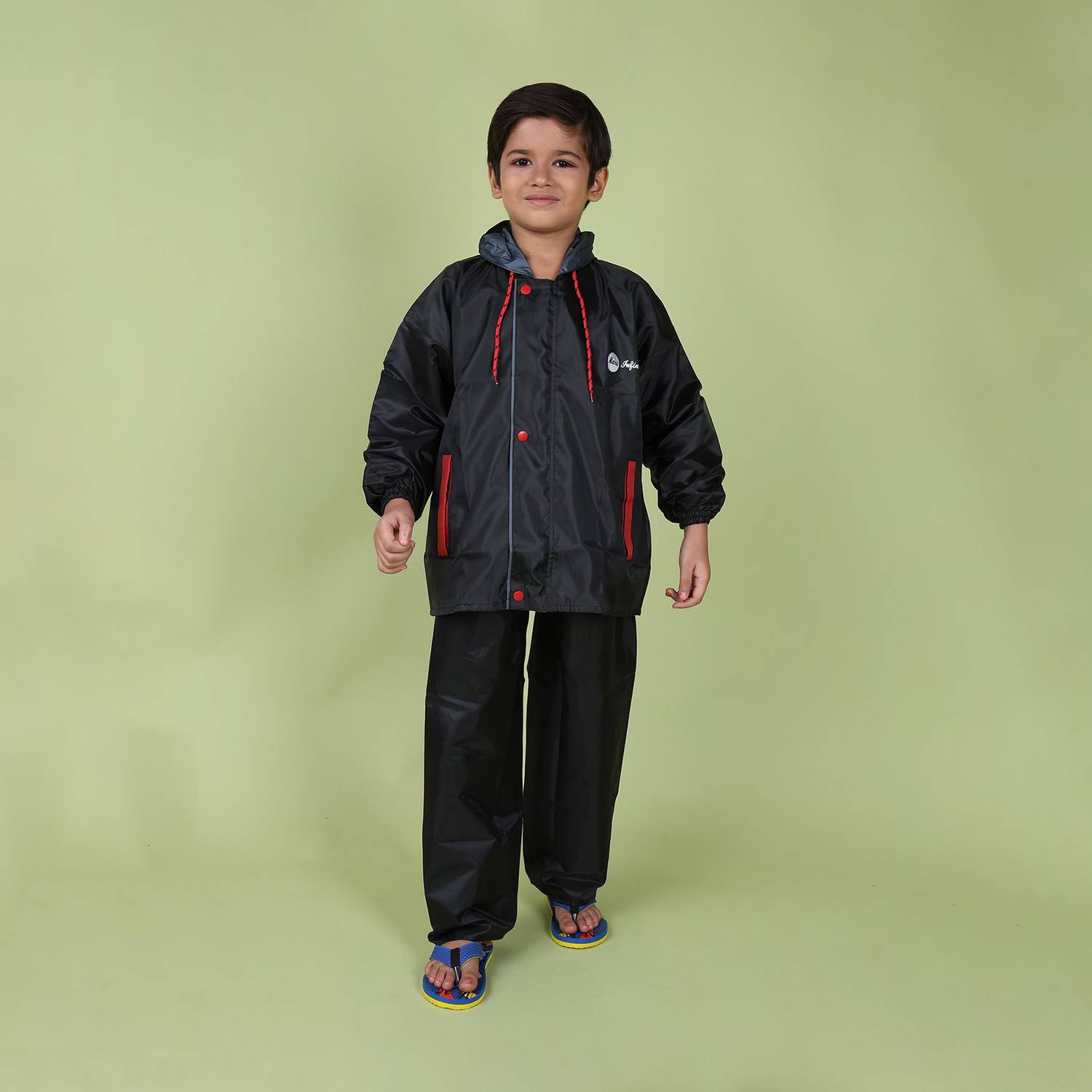 Mars Infiniti Solid Boys Rain Suit