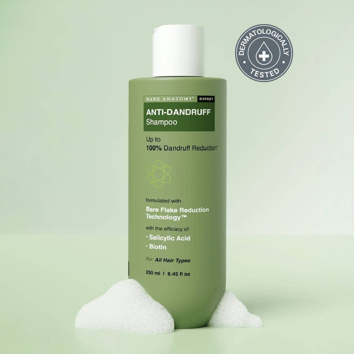 BARE ANATOMY Anti Dandruff Shampoo 250 ml - Image 1