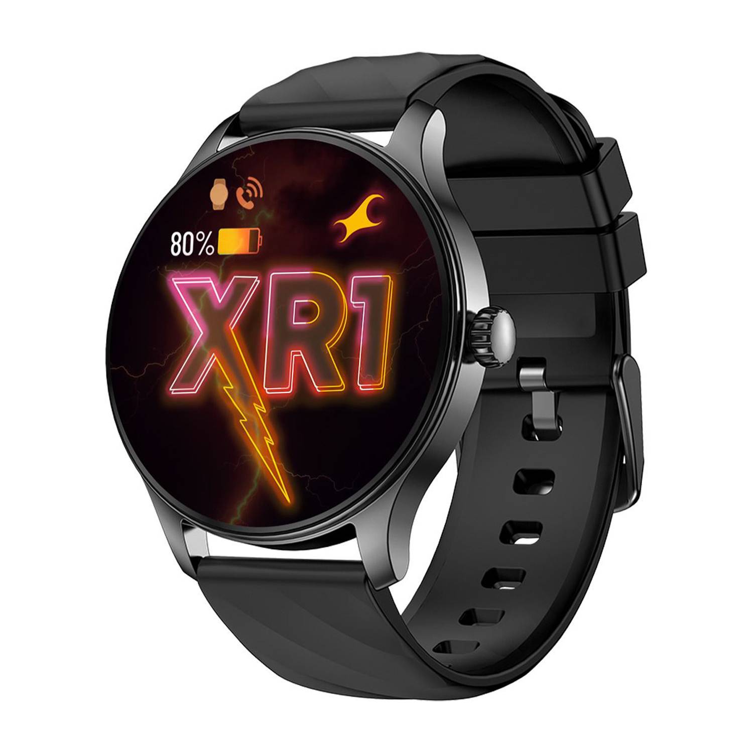 Fastrack Revoltt XR1 Black Smartwatch - Image 1