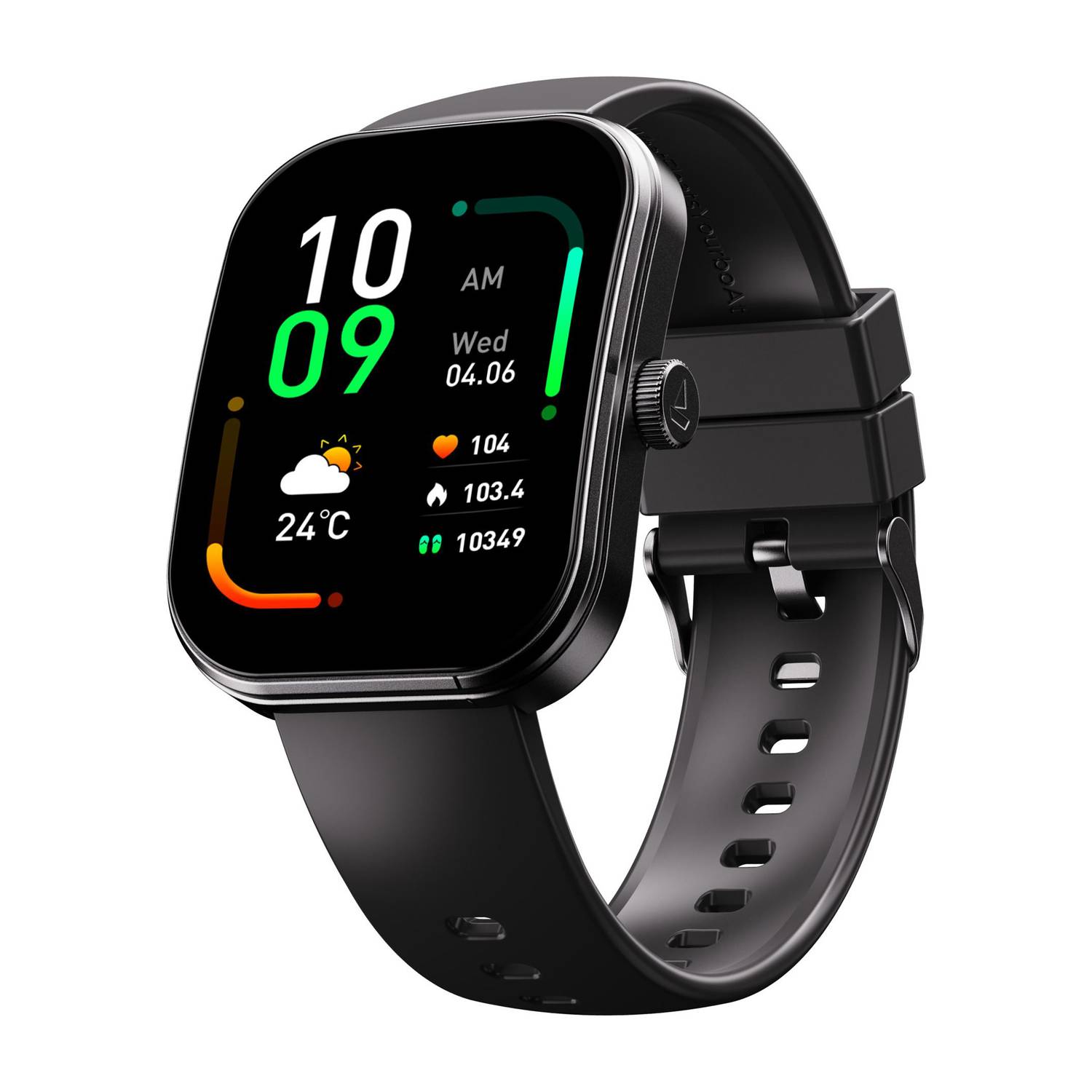 boAt Wave Sigma 3 Curv, 2.01" Immersive Curved Display, Metal Finish, IP68 Smartwatch