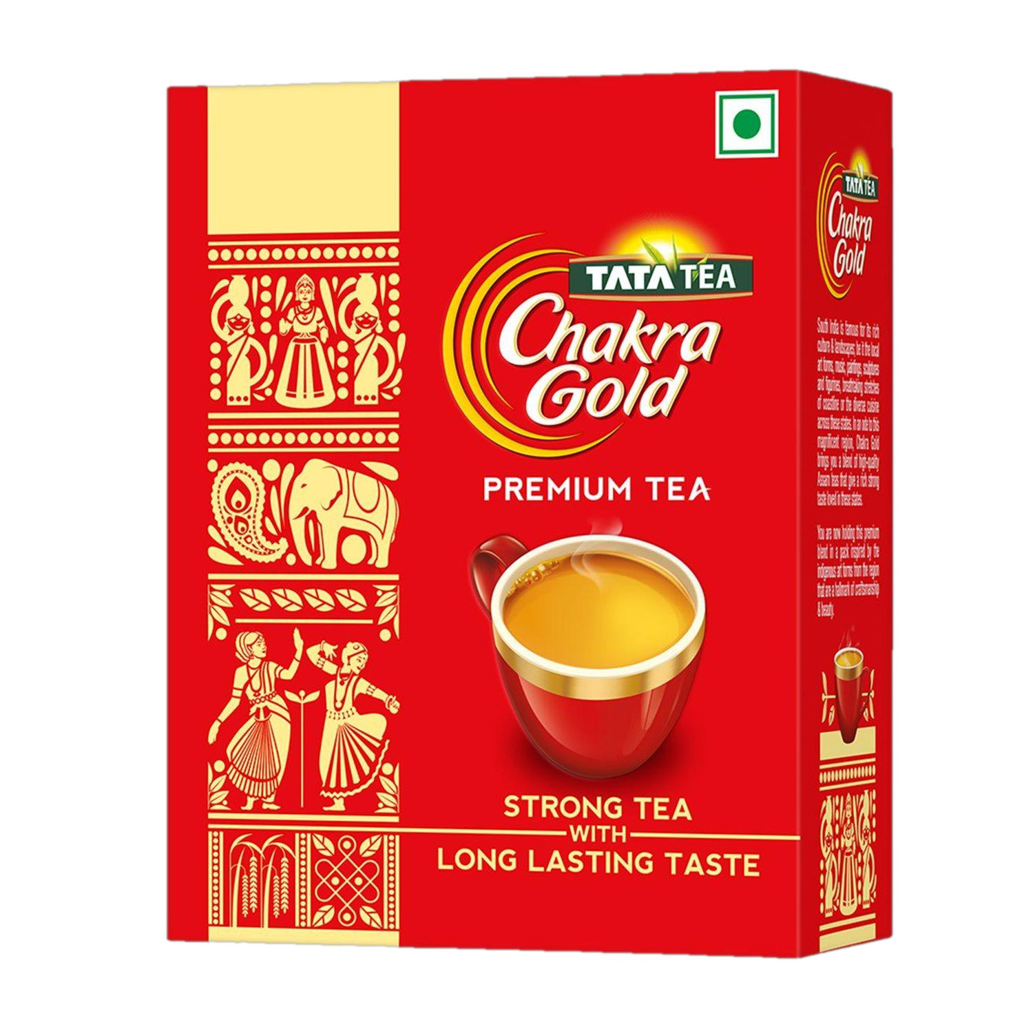 Image of Tata Tea Chakra Gold Dust Tea with Long Lasting Taste Tea Box