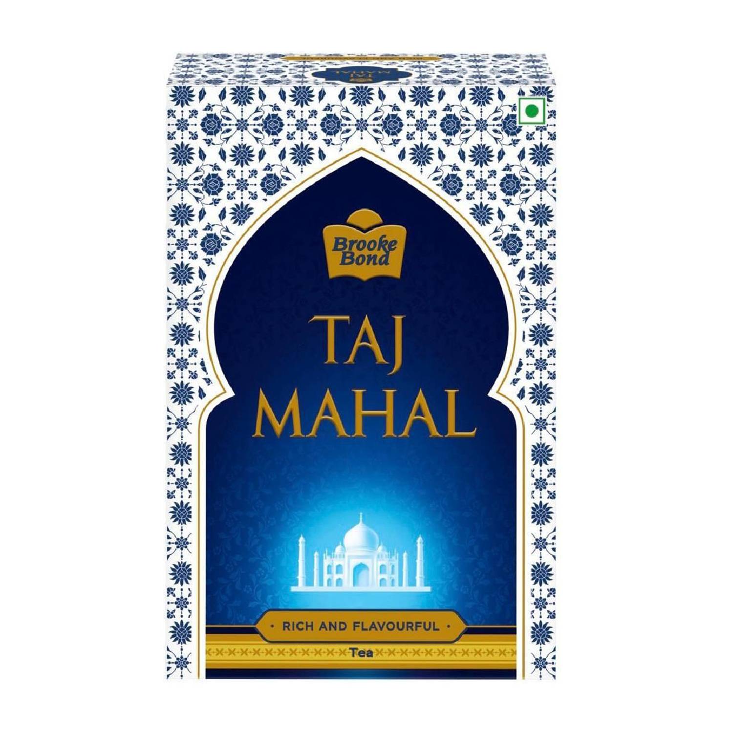 Taj Mahal Rich and Flavourful Chai - Premium Leaf Tea Box