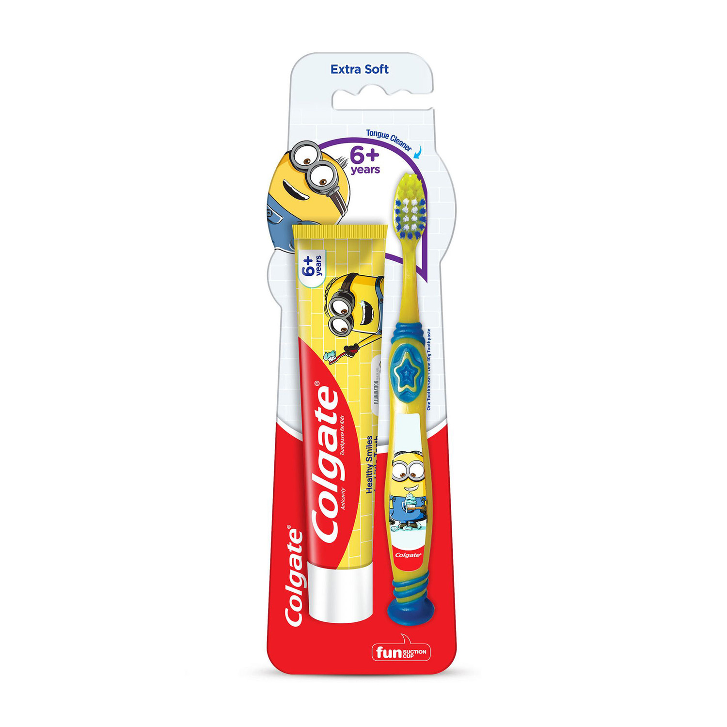 Image of Colgate Kids (6+ years) Minion Toothbrush Extra Soft Toothbrush