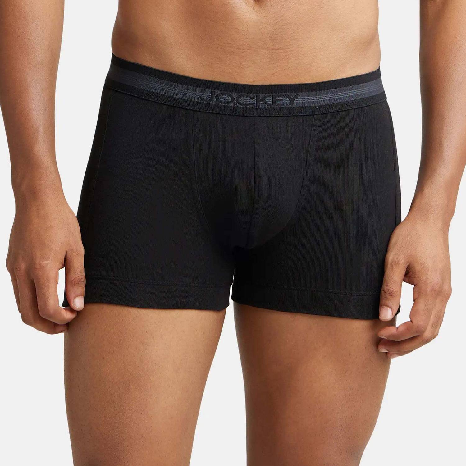 Jockey Men 1015 Super Combed Cotton Rib Brief - Image 1