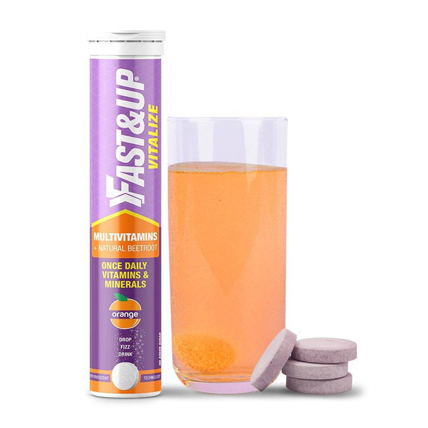 FAST&UP Vitalize Multivitamin For Men & Women-21 Vital Vitamins&Minerals For Daily Health