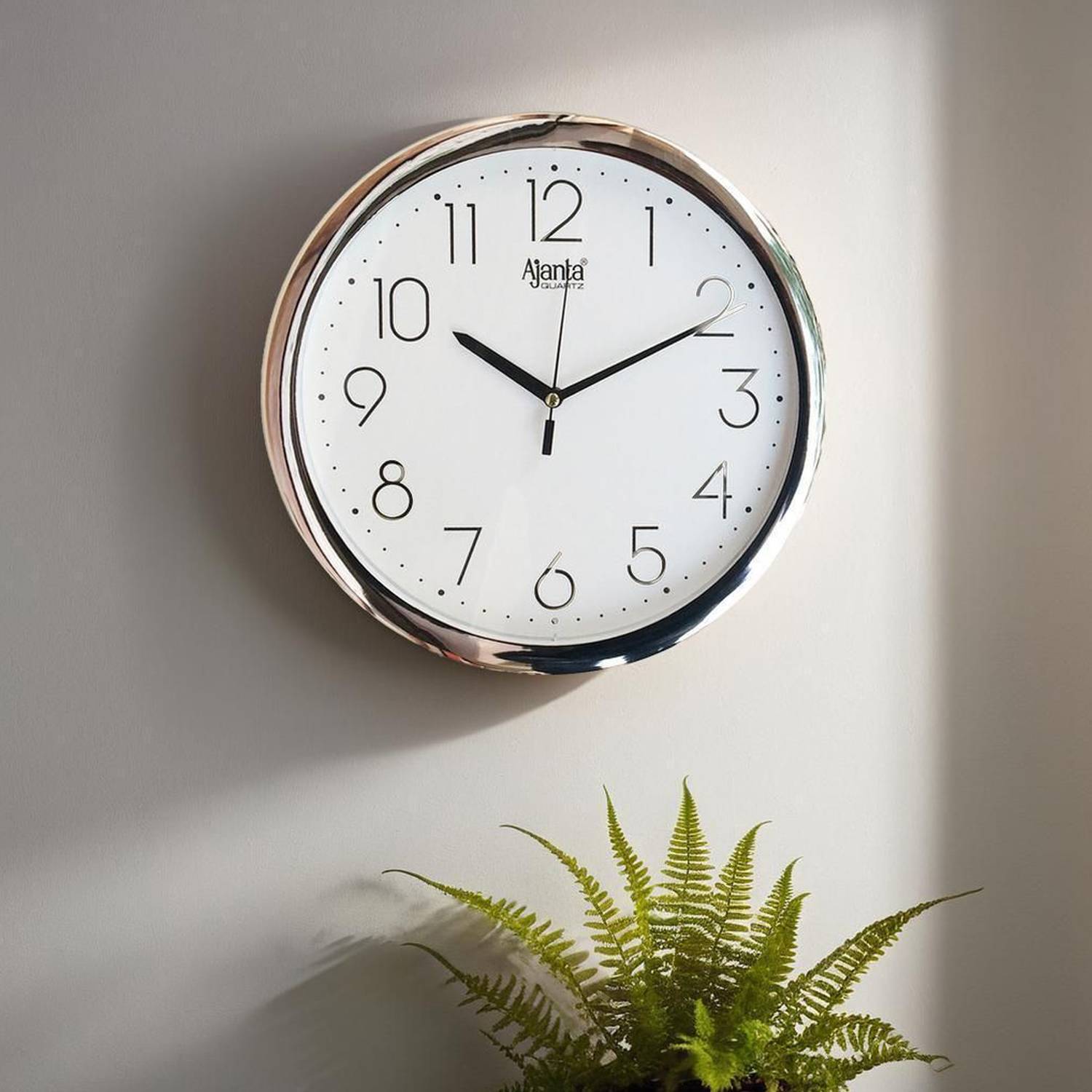 AJANTA Analog 26 cm X 26 cm Wall Clock