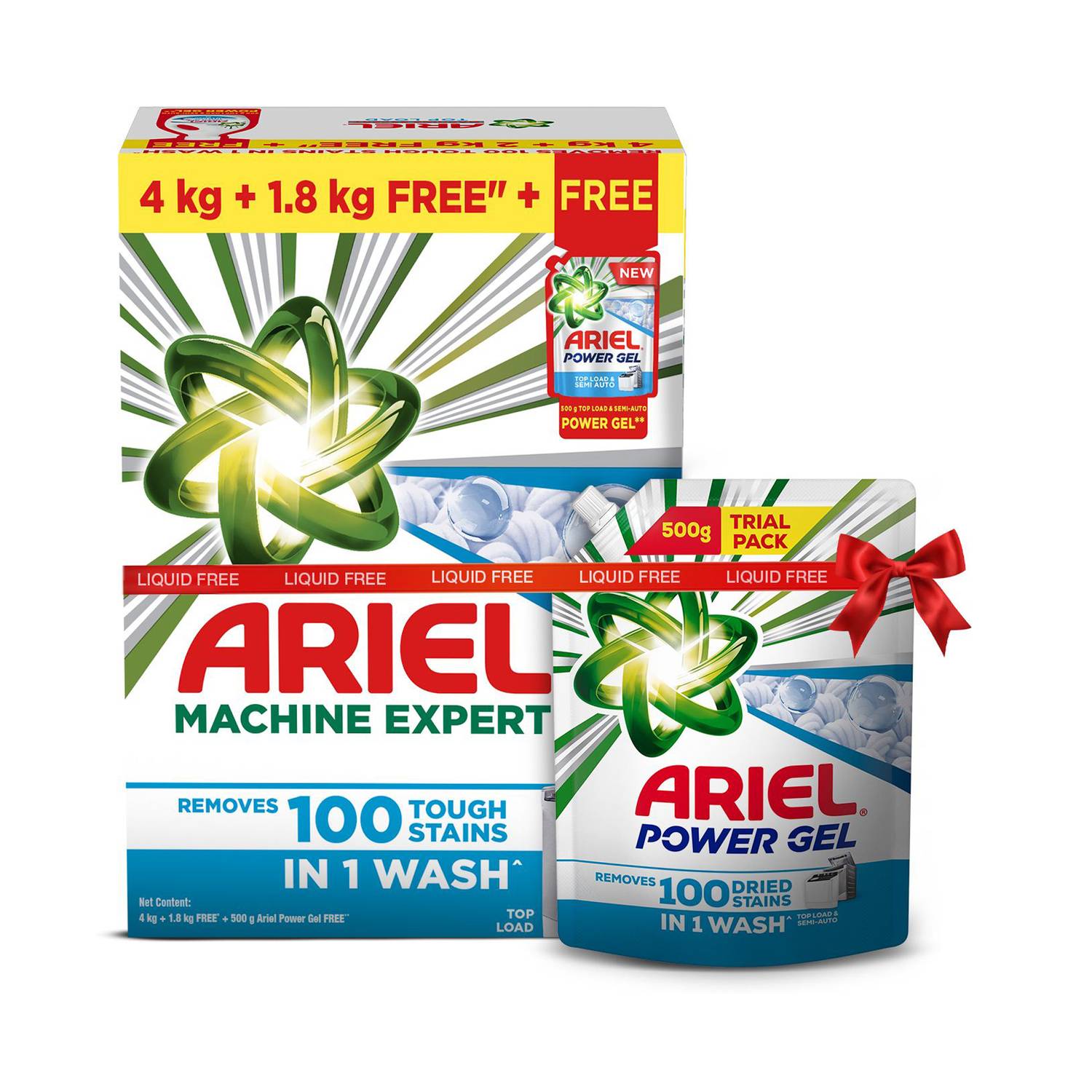 Ariel Matic Detergent Powder Top Load- 5.8kg Detergent Powder (Fresh Fragrance)