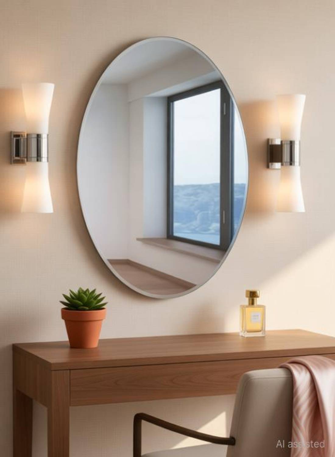 Adinath Creators SIMPLE SIZE 14" INCH * 20" INCH Bathroom Mirror