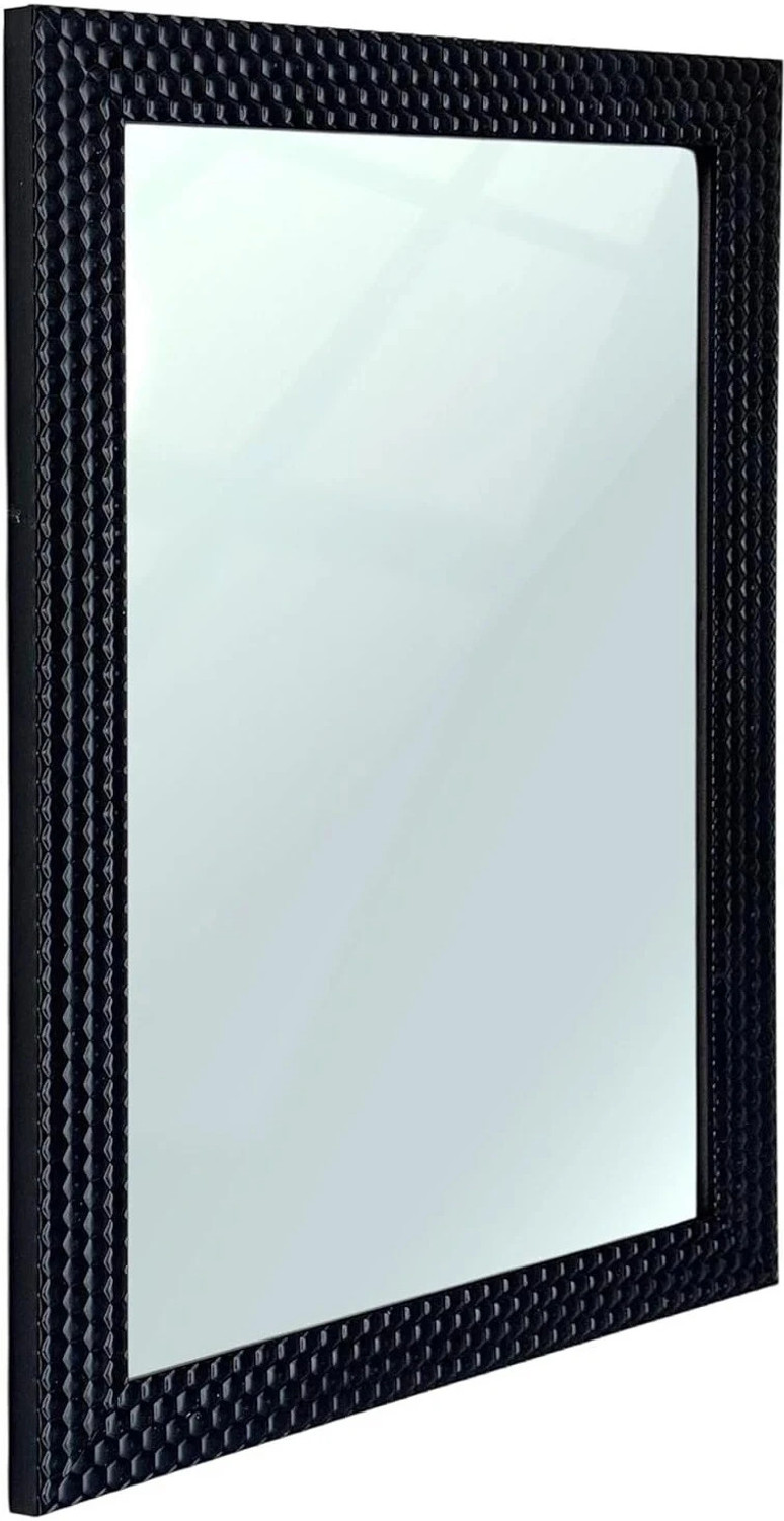 Image of Art Street Wall Decorative Bevelled Contemporary Style Mirror for Bathroom & Home Decor Decorative Mirror