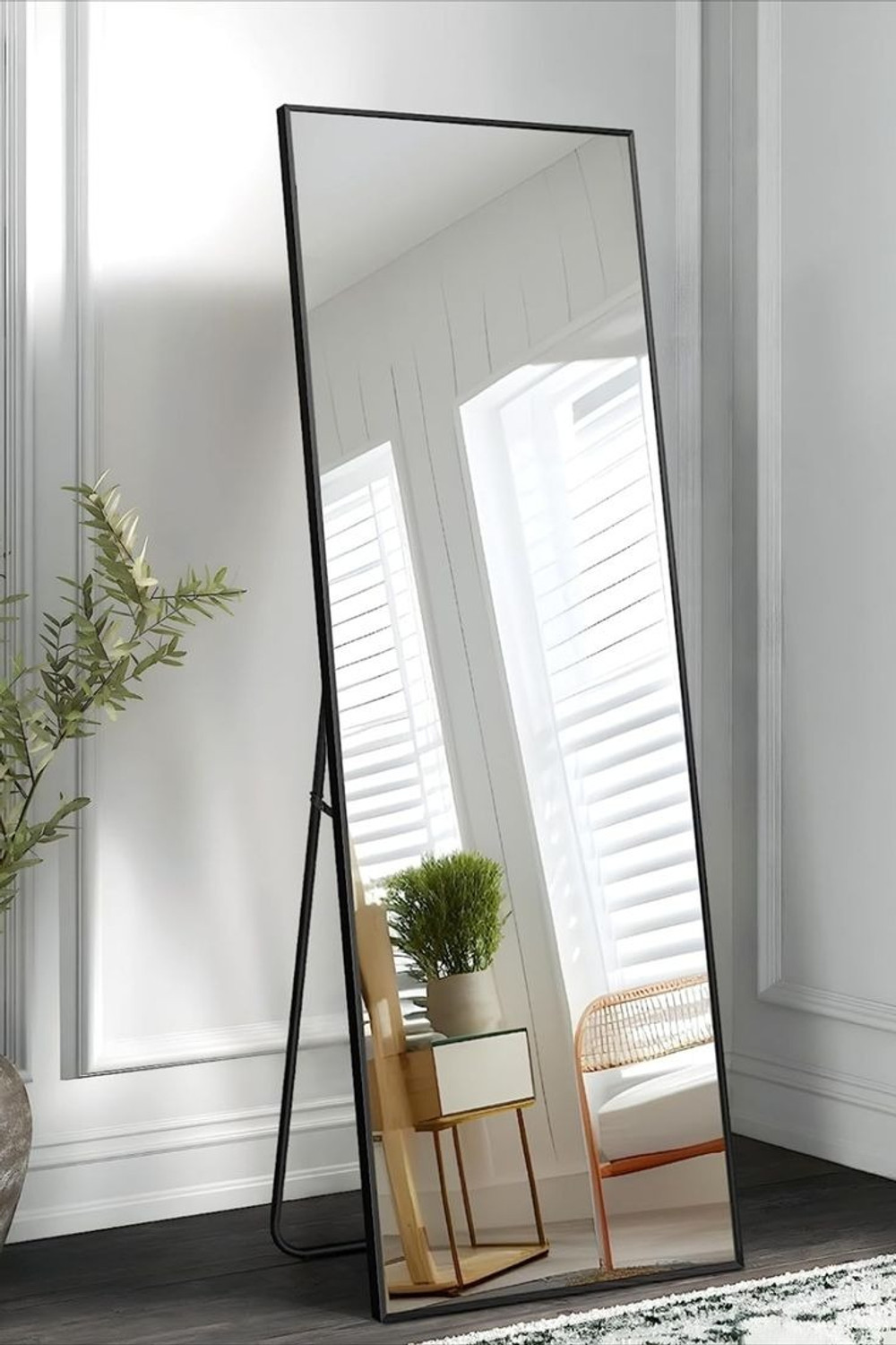 Image of HDGLASS 18*60 INCH STANDING MIRROR WITH SENCER. Decorative Mirror