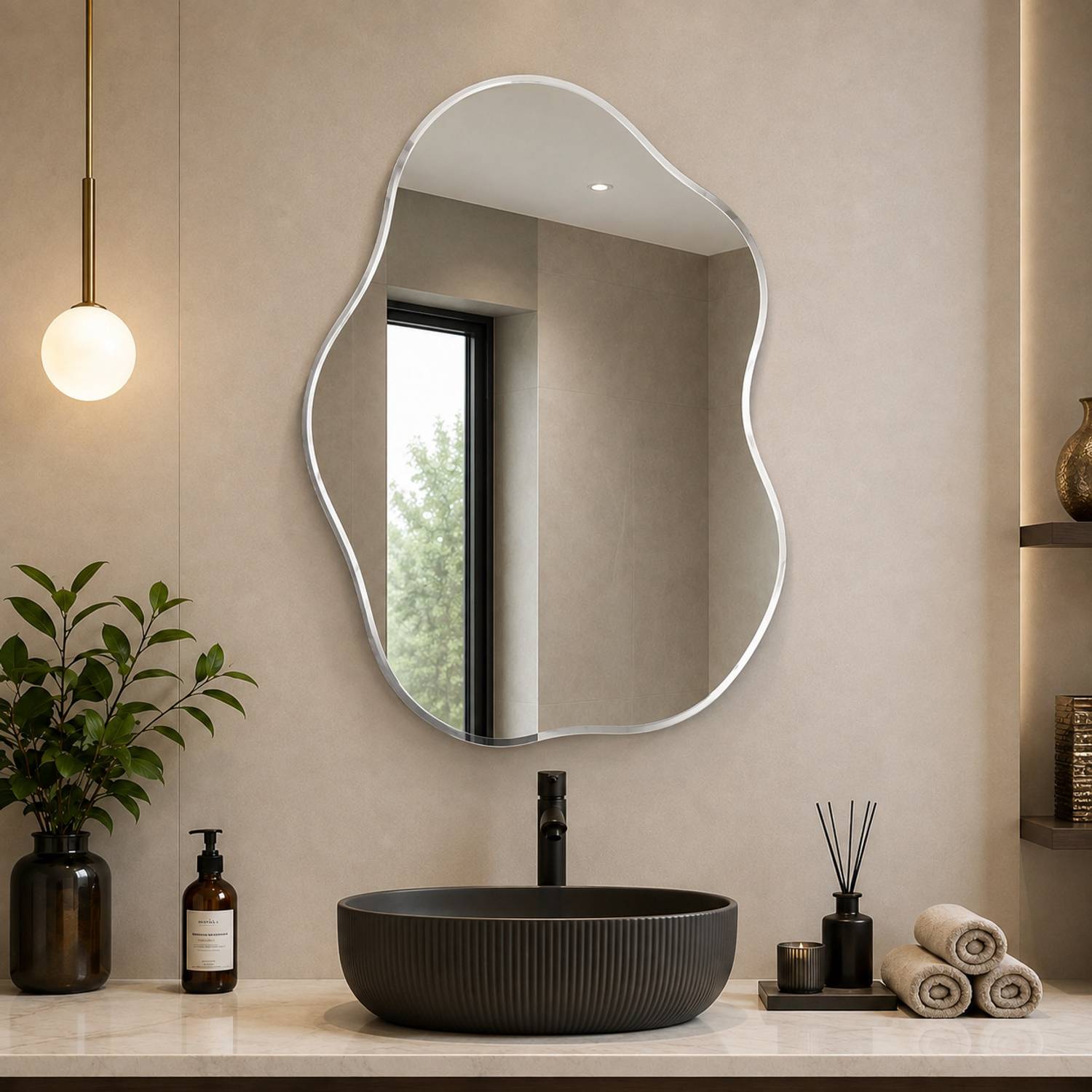 KRELIX 16x24 Inch Bathroom Mirror - Image 1