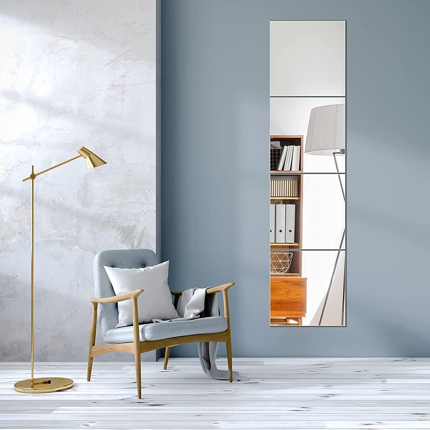 Image of Gaperz Full Length Mirror, Long Shape Mirror, 10 inch Inch x 48 inch Inch Mirror Decorative Mirror