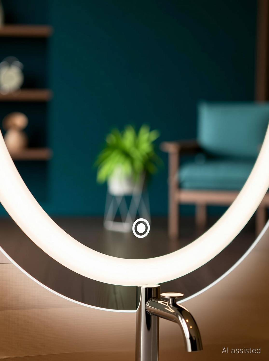 SANIF Oval LED Mirror 18x24 - Image 3