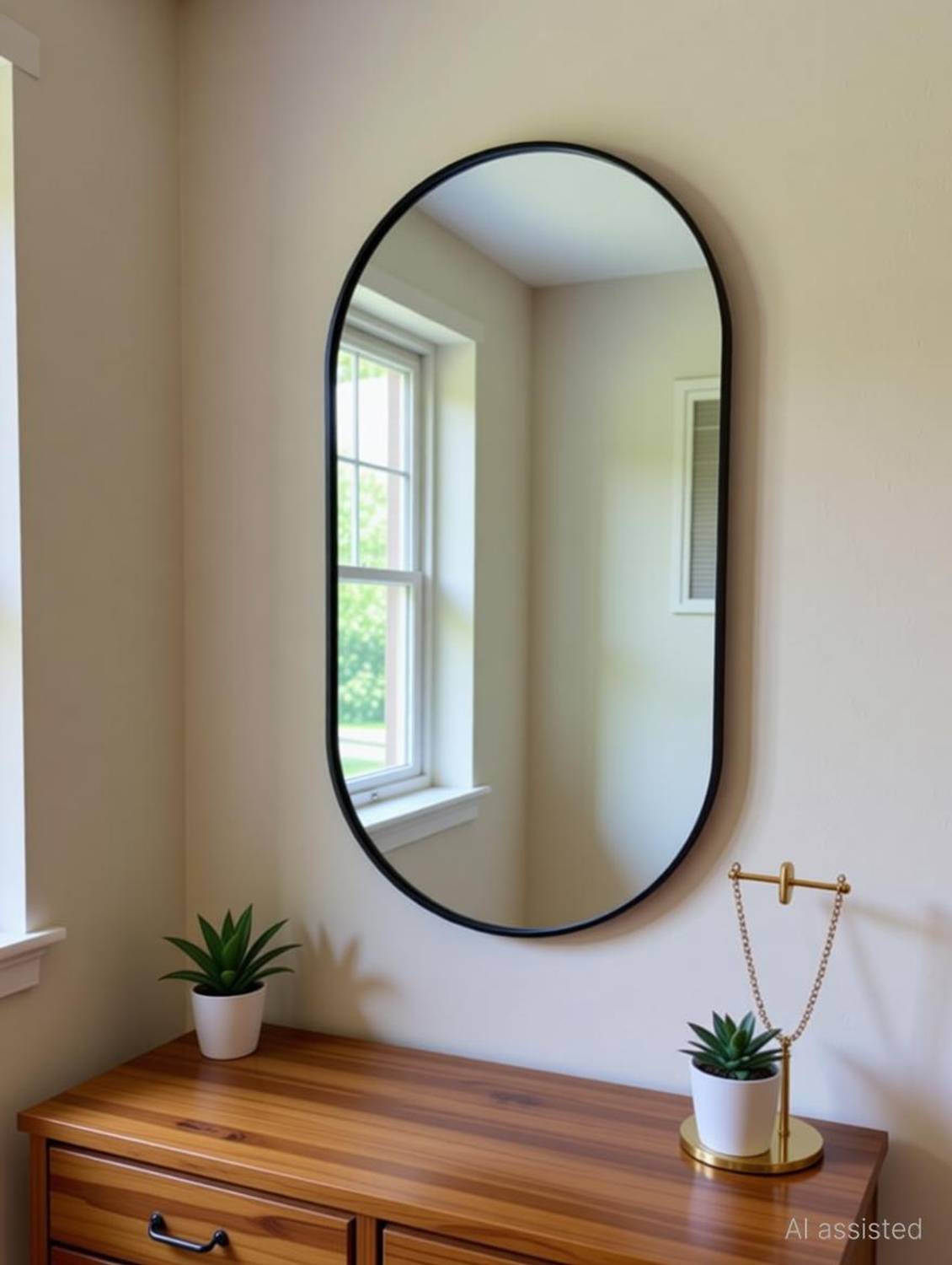 Rworld 12 x 18 Inch Decorative Bathroom Mirror - Image 2