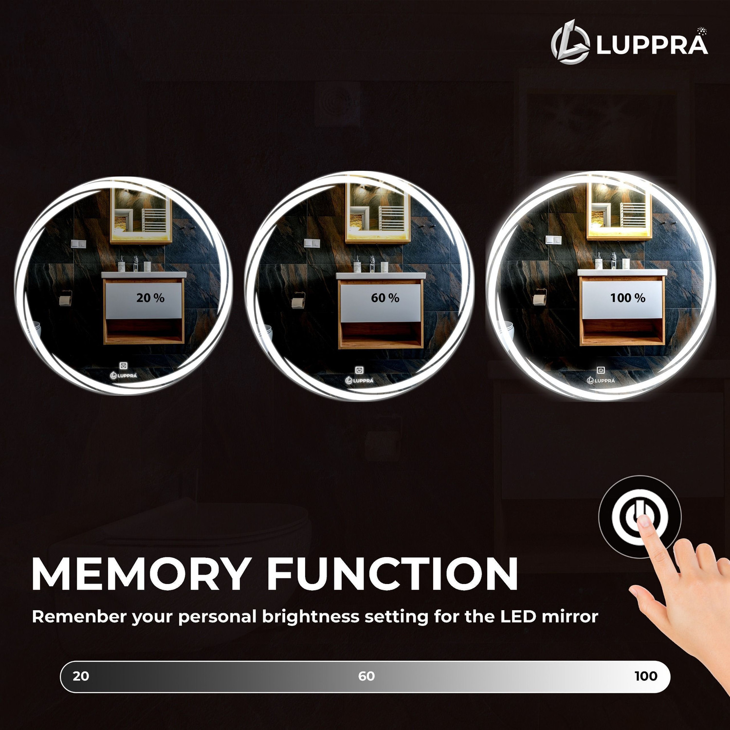 Image of LUPPRA M-23 Bathroom Mirror