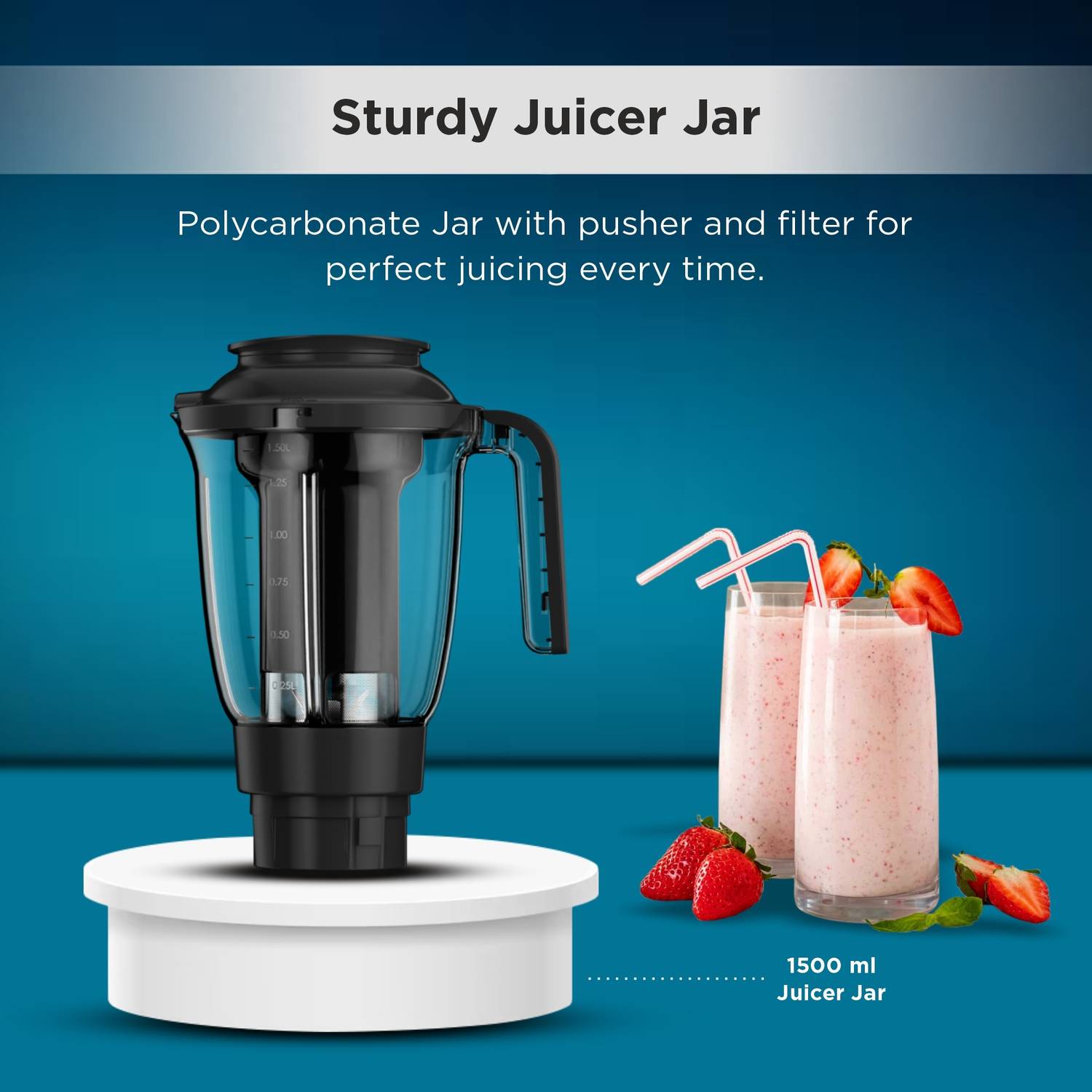 Butterfly Rapid 750 W Juicer Mixer Grinder - Image 4