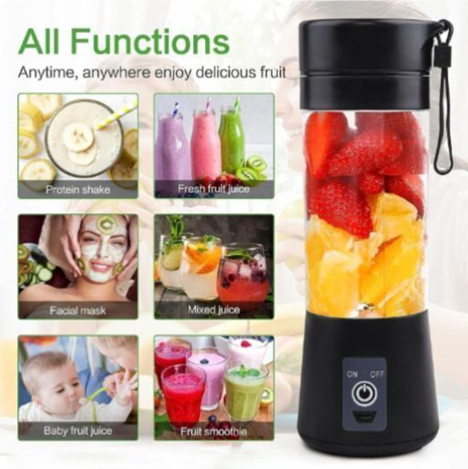 Image of JayGopalTrendz Pro Fruit Juicer 200 W Juicer Mixer Grinder
