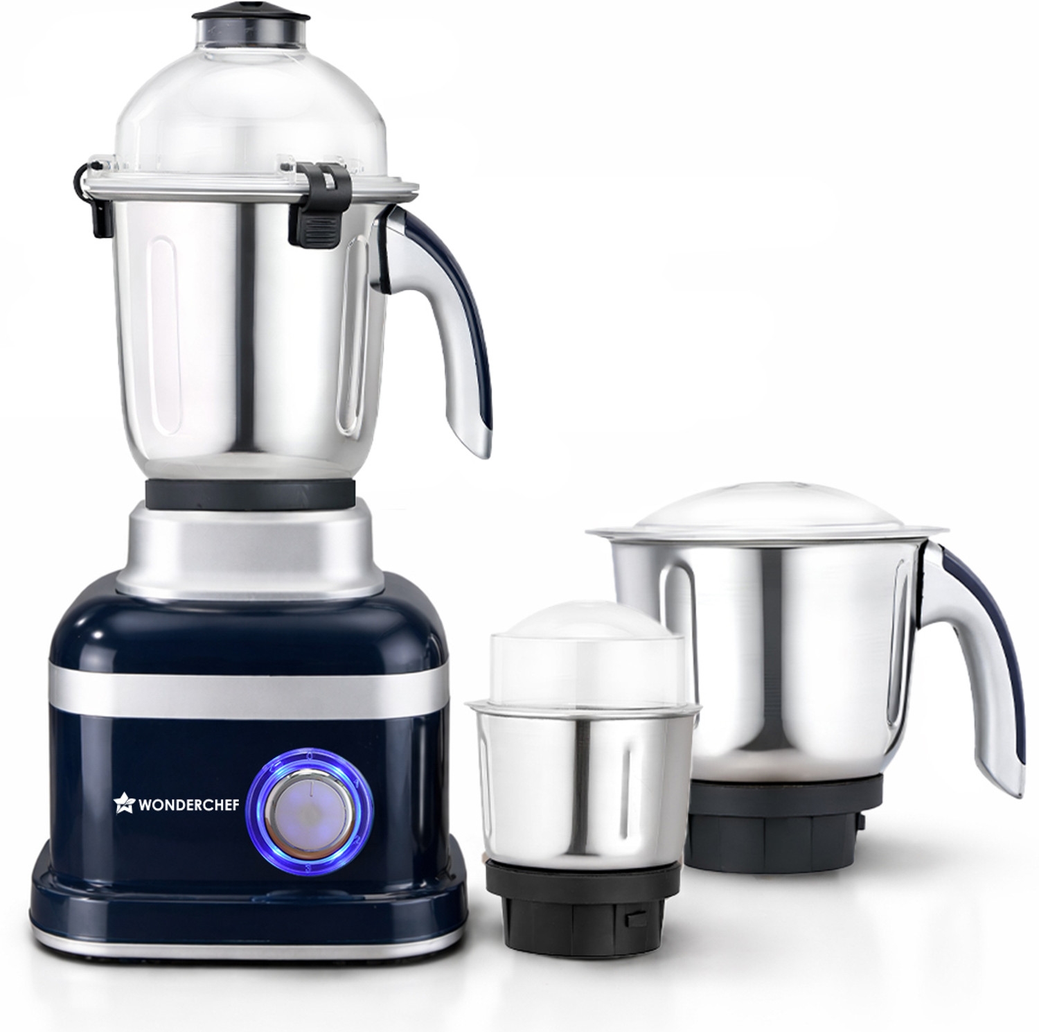 Image of WONDERCHEF Cube 1000 W Juicer Mixer Grinder