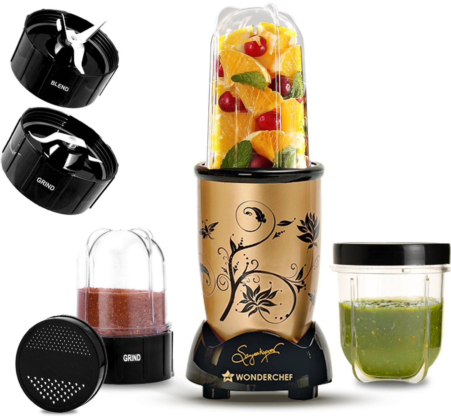 WONDERCHEF NB 500 W Juicer Mixer Grinder