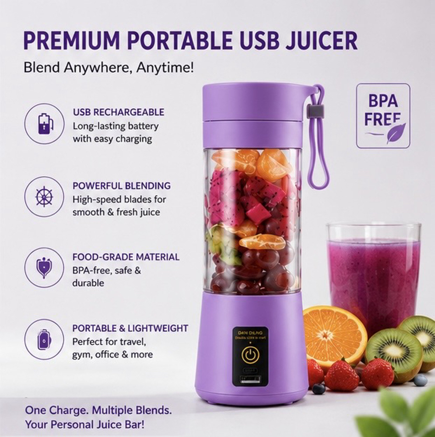 Image of EAZYKART 02 25 W Juicer Mixer Grinder