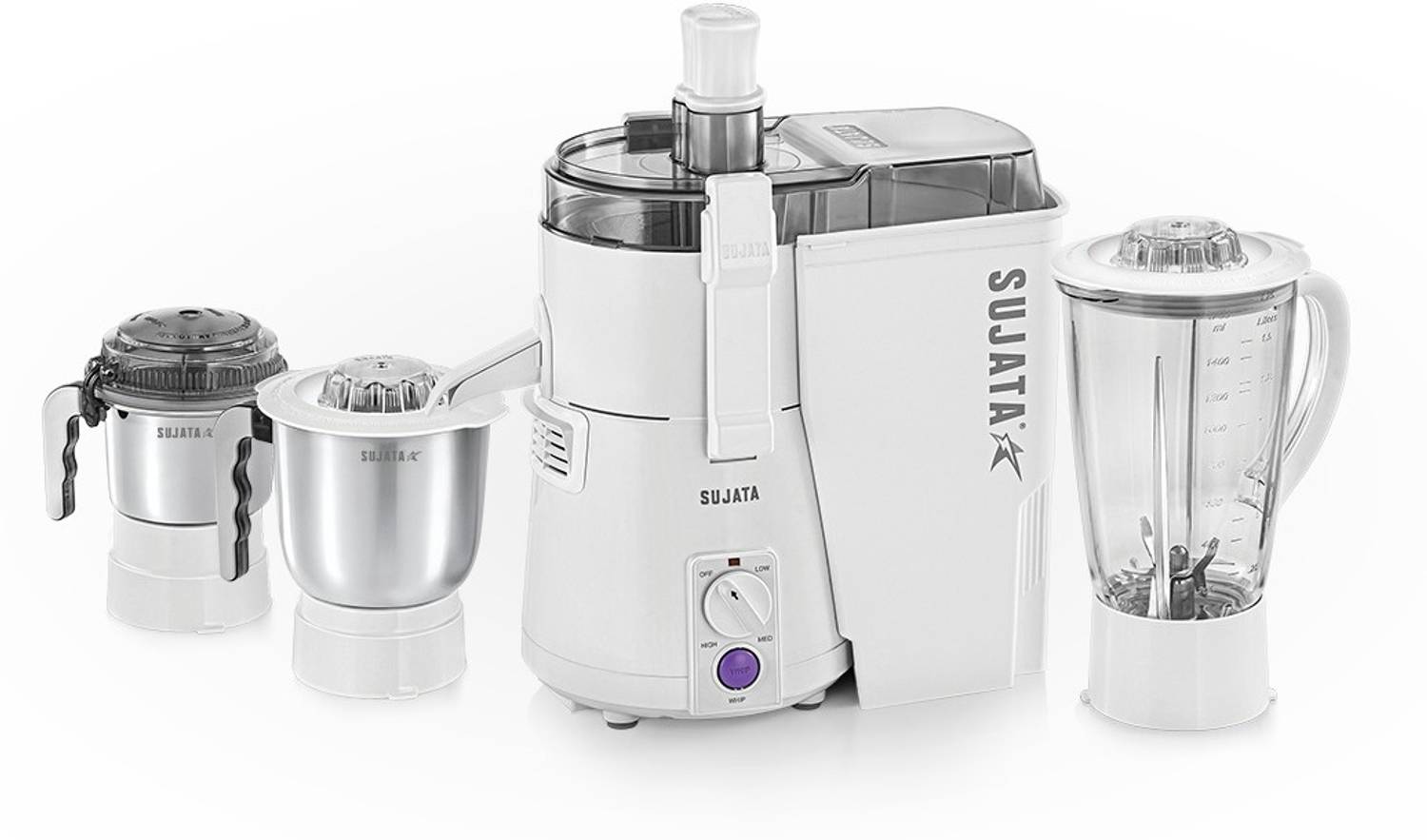 SUJATA Maxima 900 W Juicer Mixer Grinder - Image 1