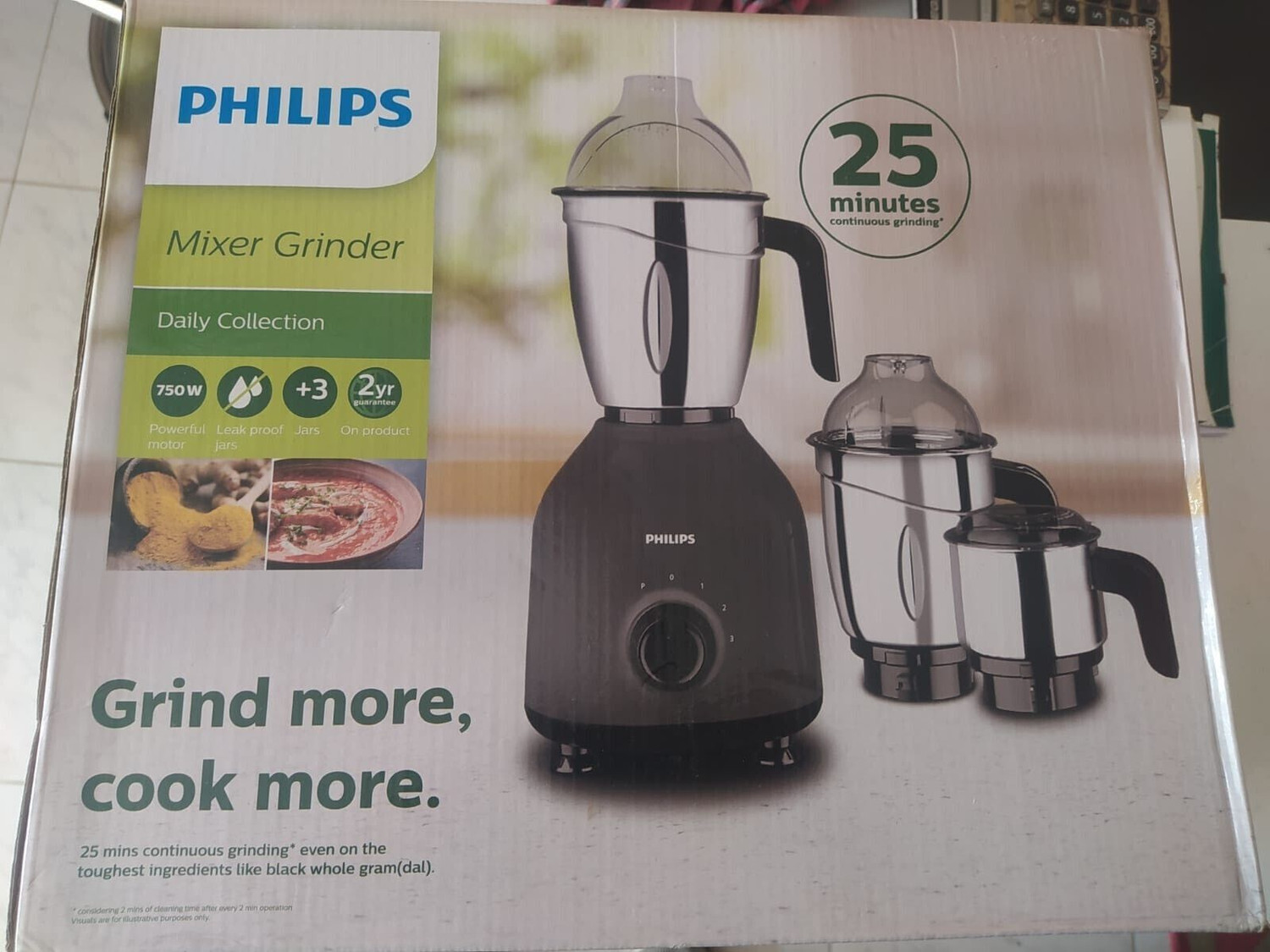 Image of PHILIPS PRO 750 W Mixer Grinder