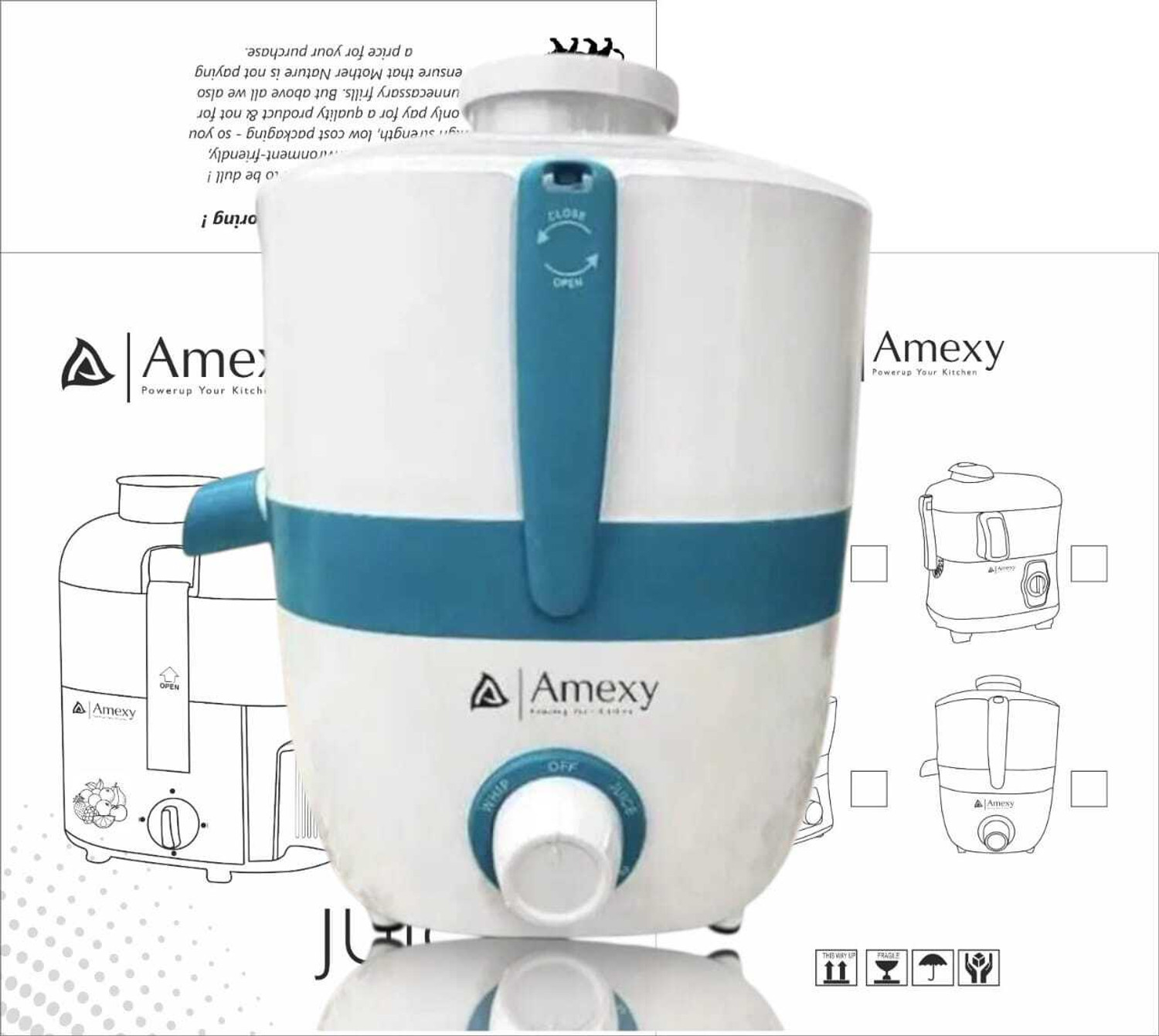 Image of Amexy Elevator doubble layer 750 Maxile Juicer High-Performance 750 W Juicer