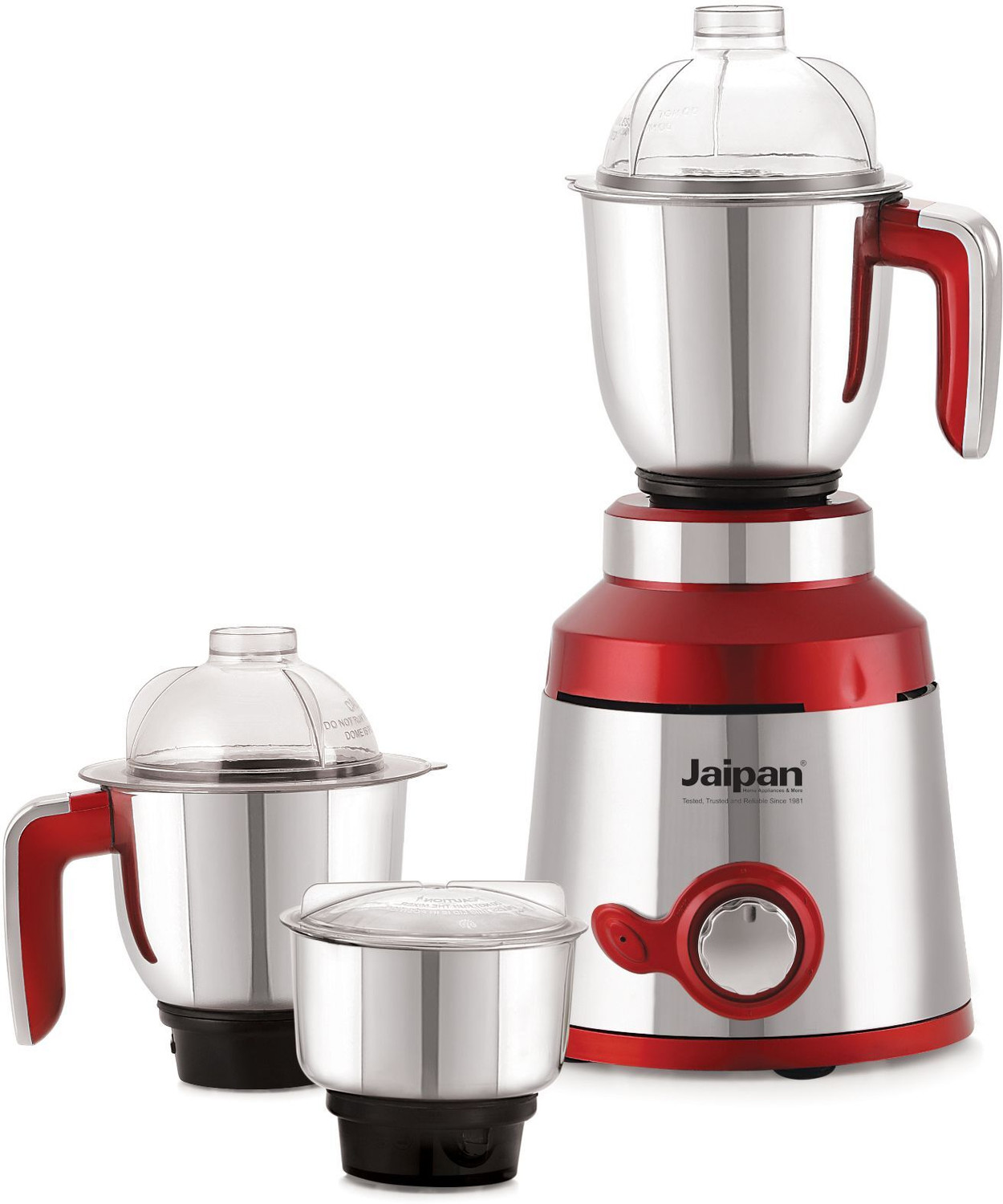 Image of Jaipan Steel X Mixer Grinder | Heavy Duty Motor | 1200 W Mixer Grinder