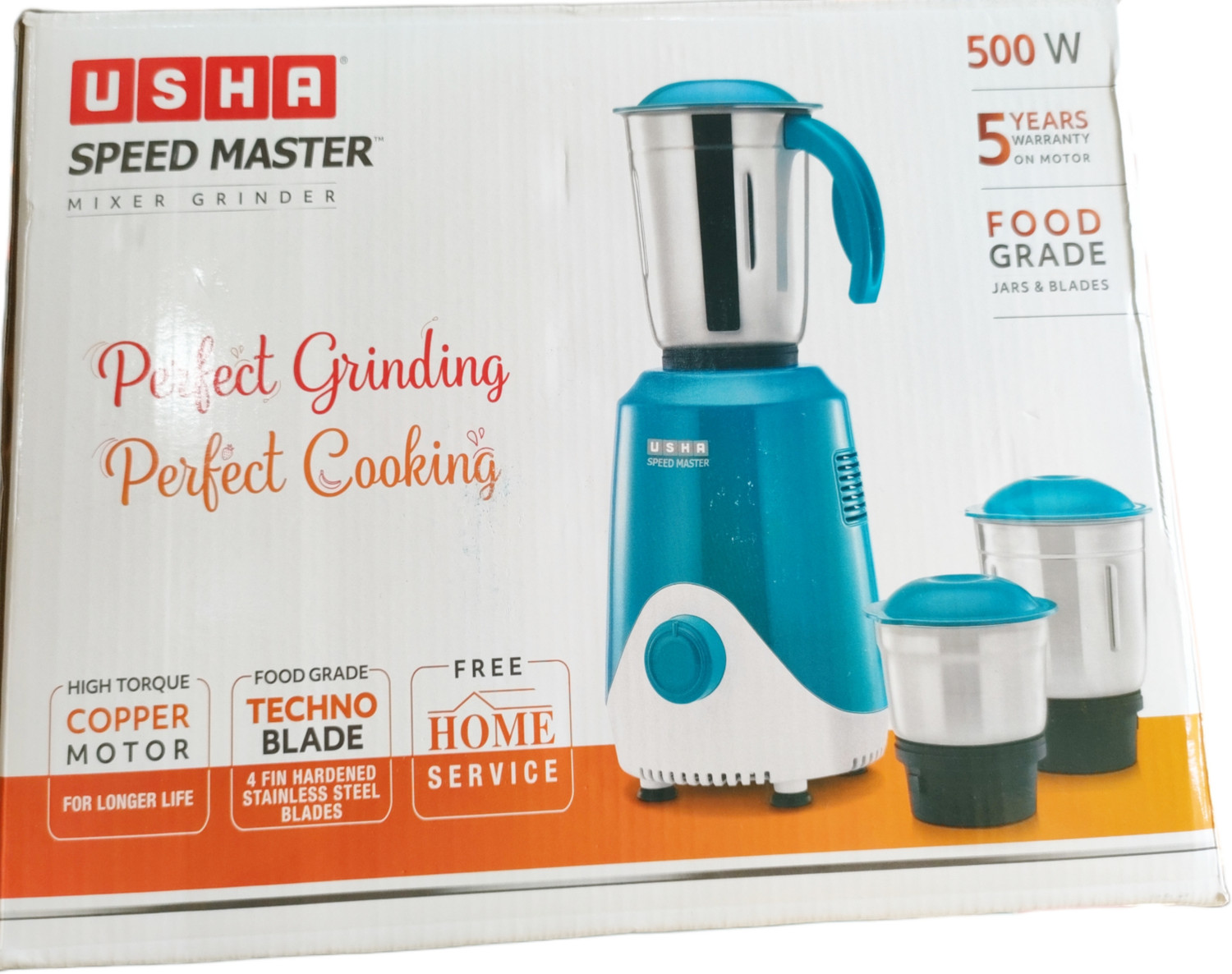 Image of USHA by Usha Popular 500 W Mixer Grinder