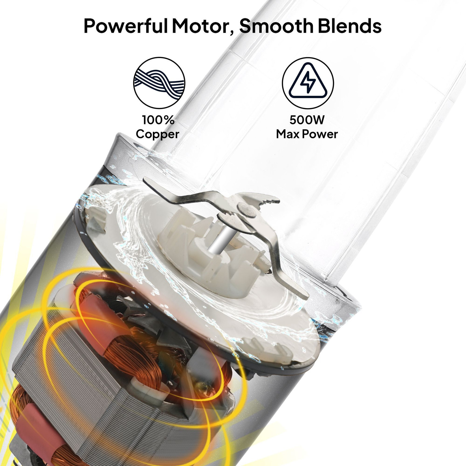 Image of cello Trion Nutri Maxx Pro 2J (1 Jar + Sipper Bottle) | Copper Motor, 2 Years Warranty 500 W Juicer Mixer Grinder