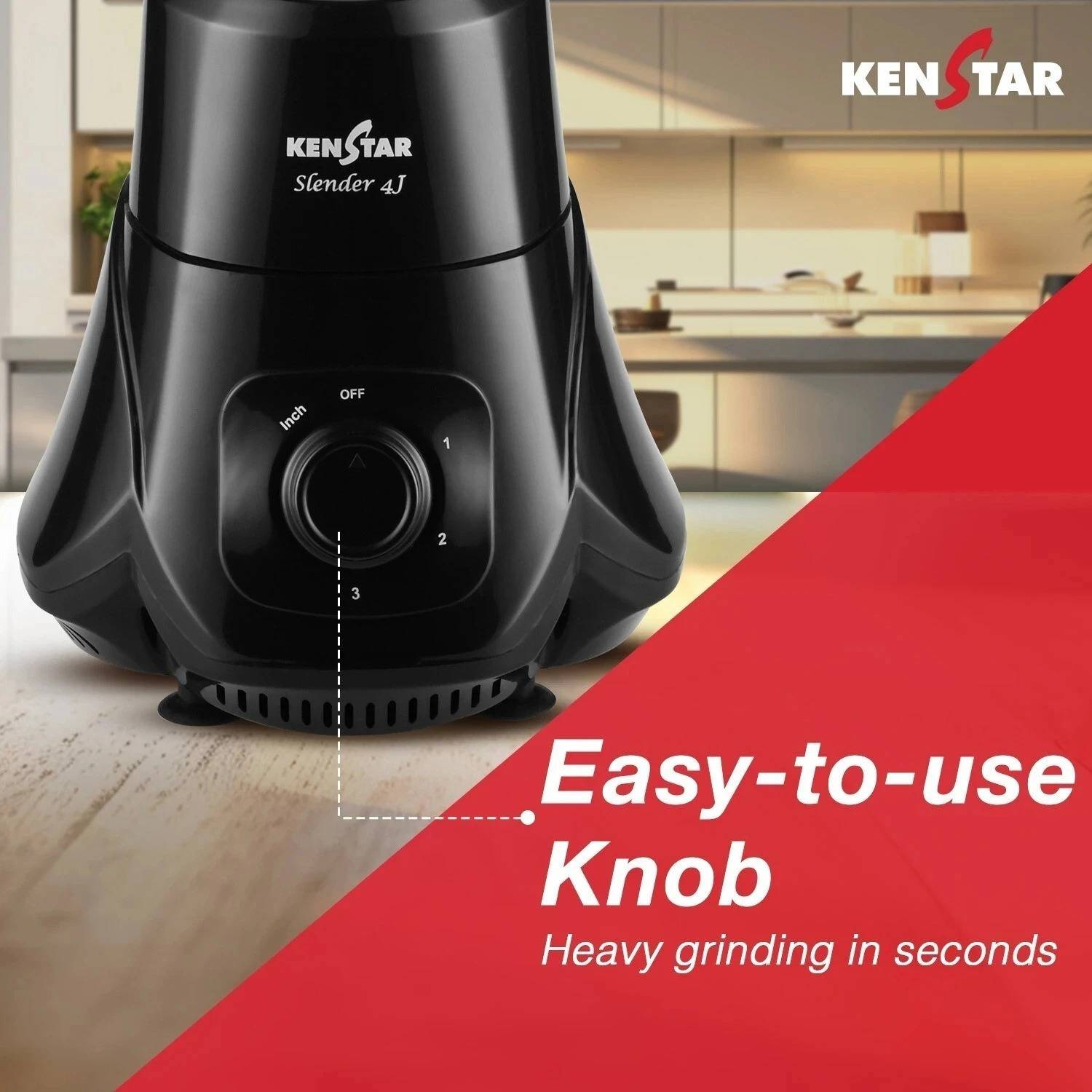Kenstar Slender 500 W Mixer Grinder - Image 5