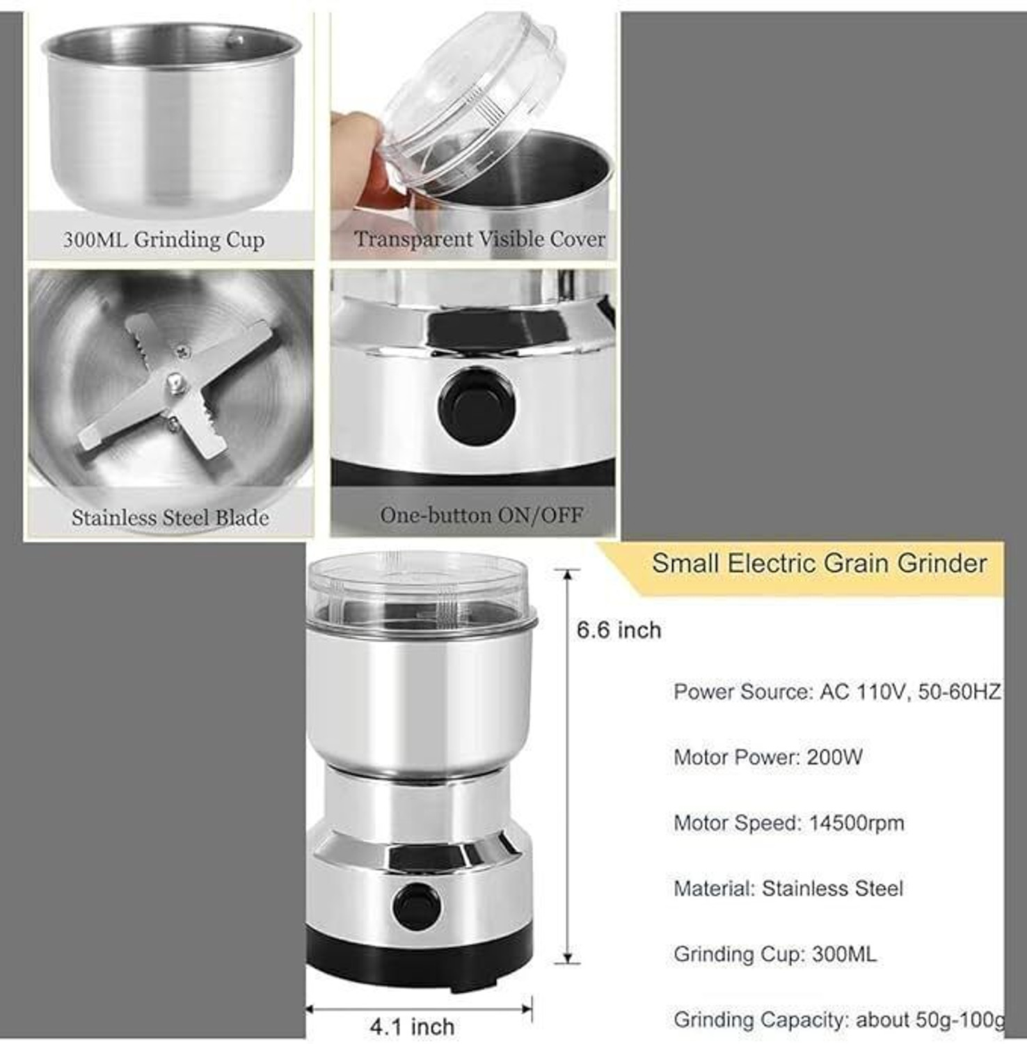 Image of Radhe Mini Mixer Grinder 800 W Juicer Mixer Grinder