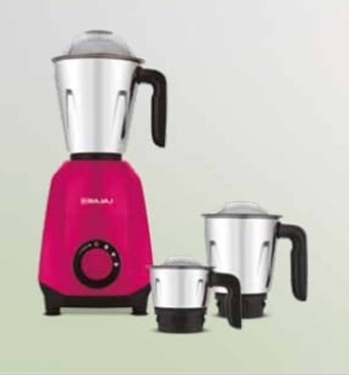 BAJAJ NINJA SERIES 750 W Mixer Grinder (QUARTZ 3 Jars GARNET