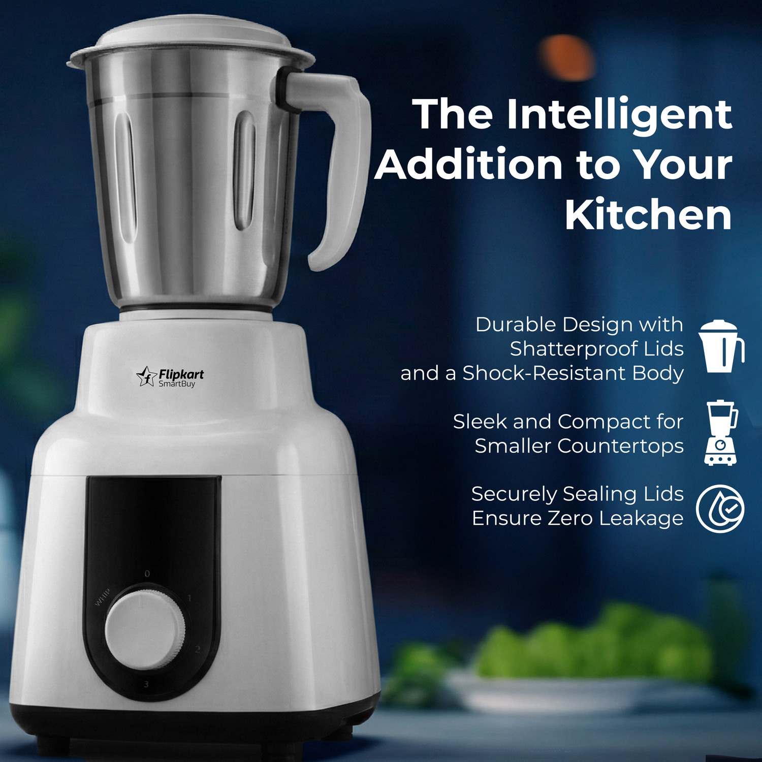 Image of Flipkart SmartBuy Pro 700 W Mixer Grinder