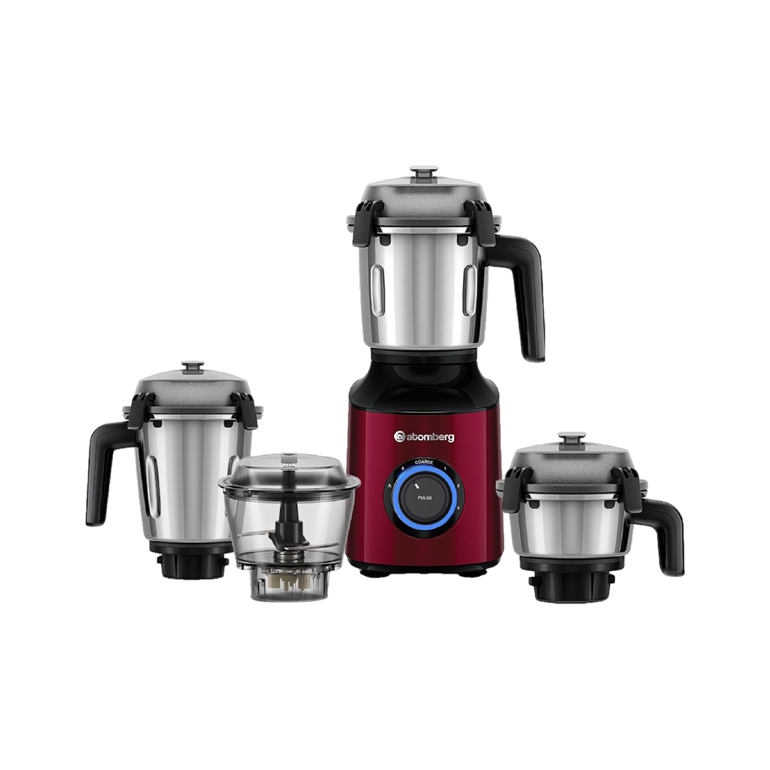 Atomberg Zenova MG With Unique Coarse Mode | Intelligent Powerful BLDC Motor | 550 W Mixer Grinder