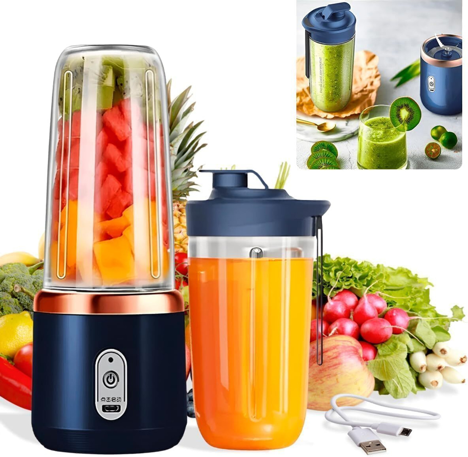 Image of KIVNEX 1 300 W Juicer Mixer Grinder