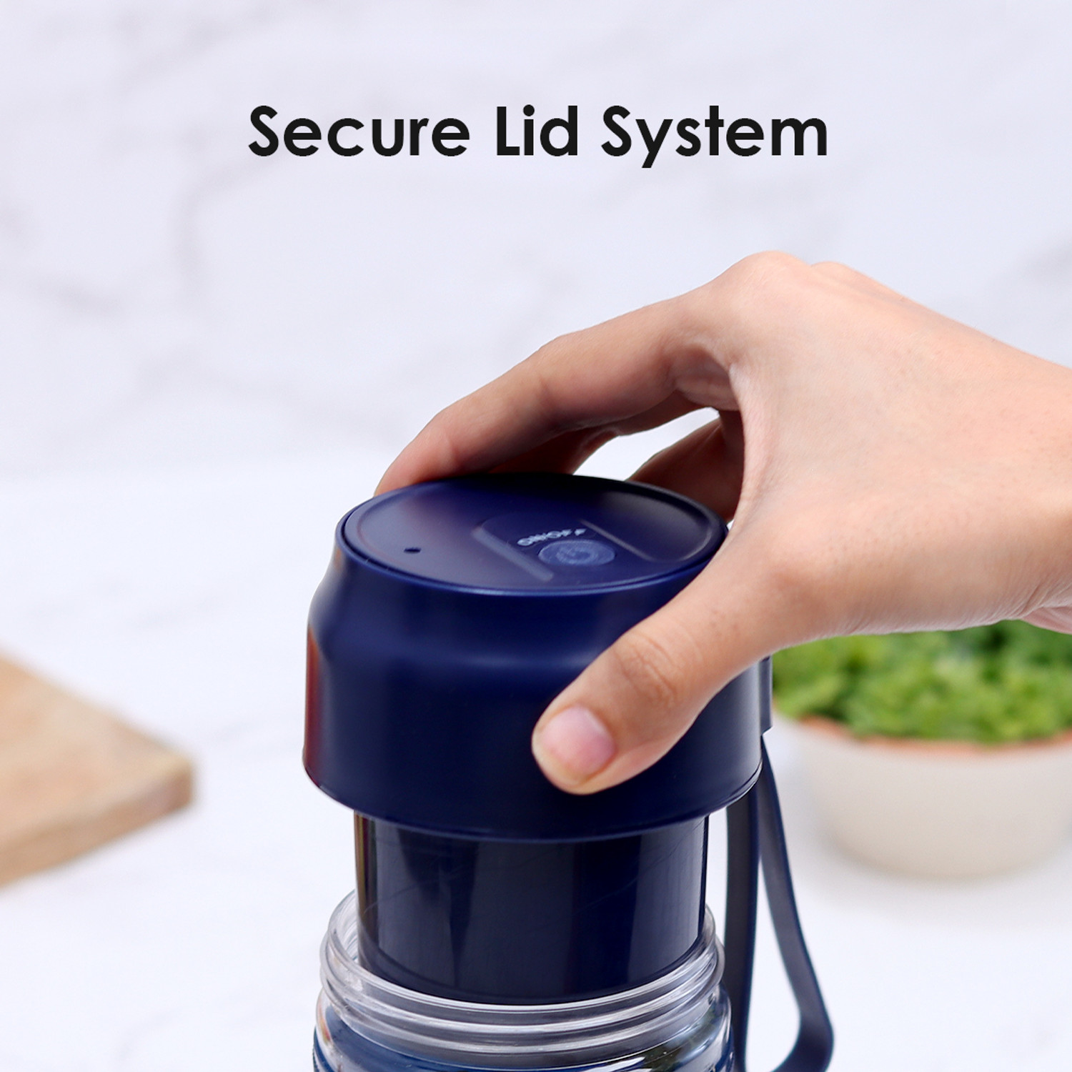 Image of WONDERCHEF Nutri-Cup Portable Blender with USB Charging 40 W Juicer