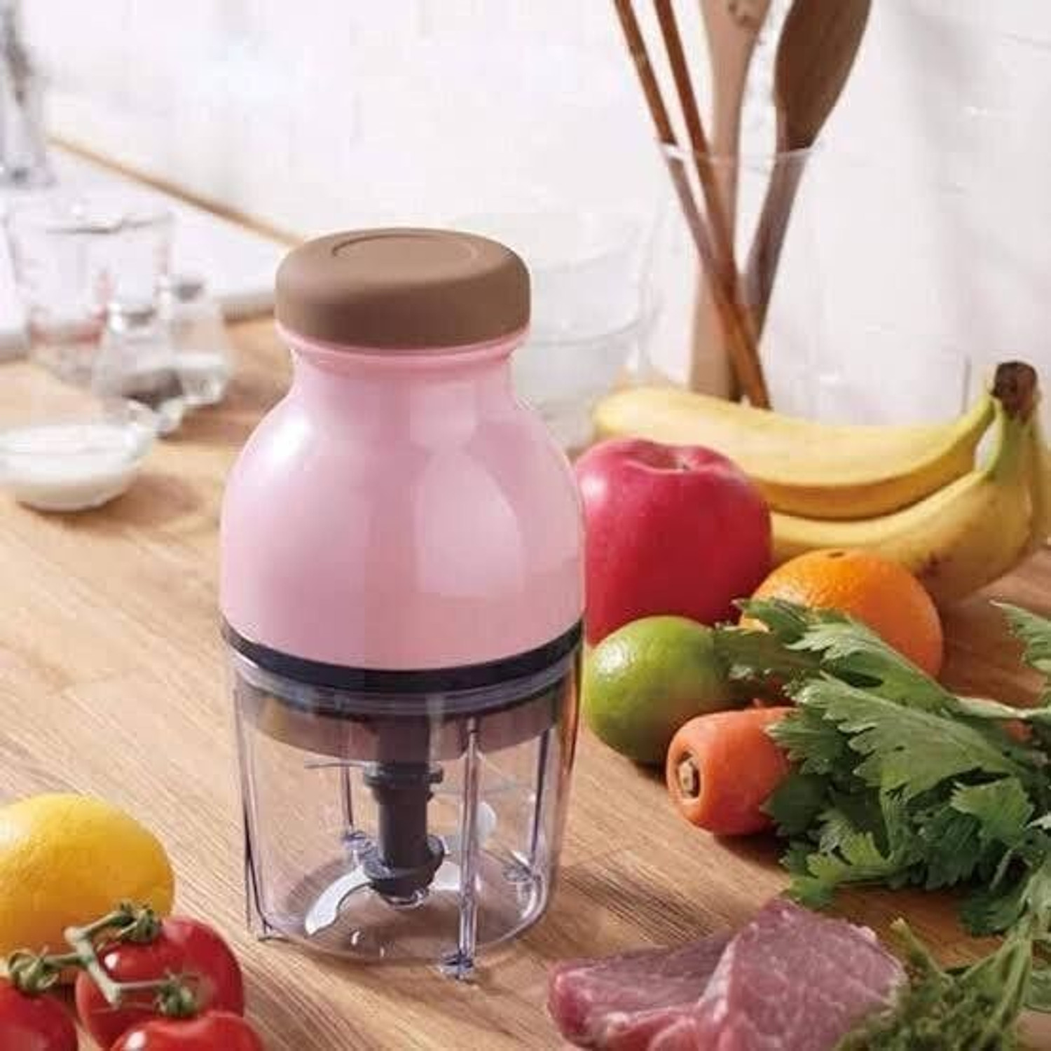 Image of WIZMATE Hand Juicer 300 W Juicer Mixer Grinder