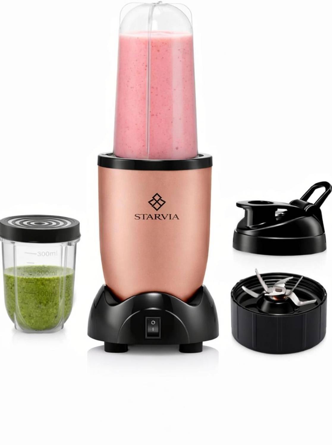STARVIA 2 Jar 500W Nutri Blender Juicer Mixer Grinder - Image 1