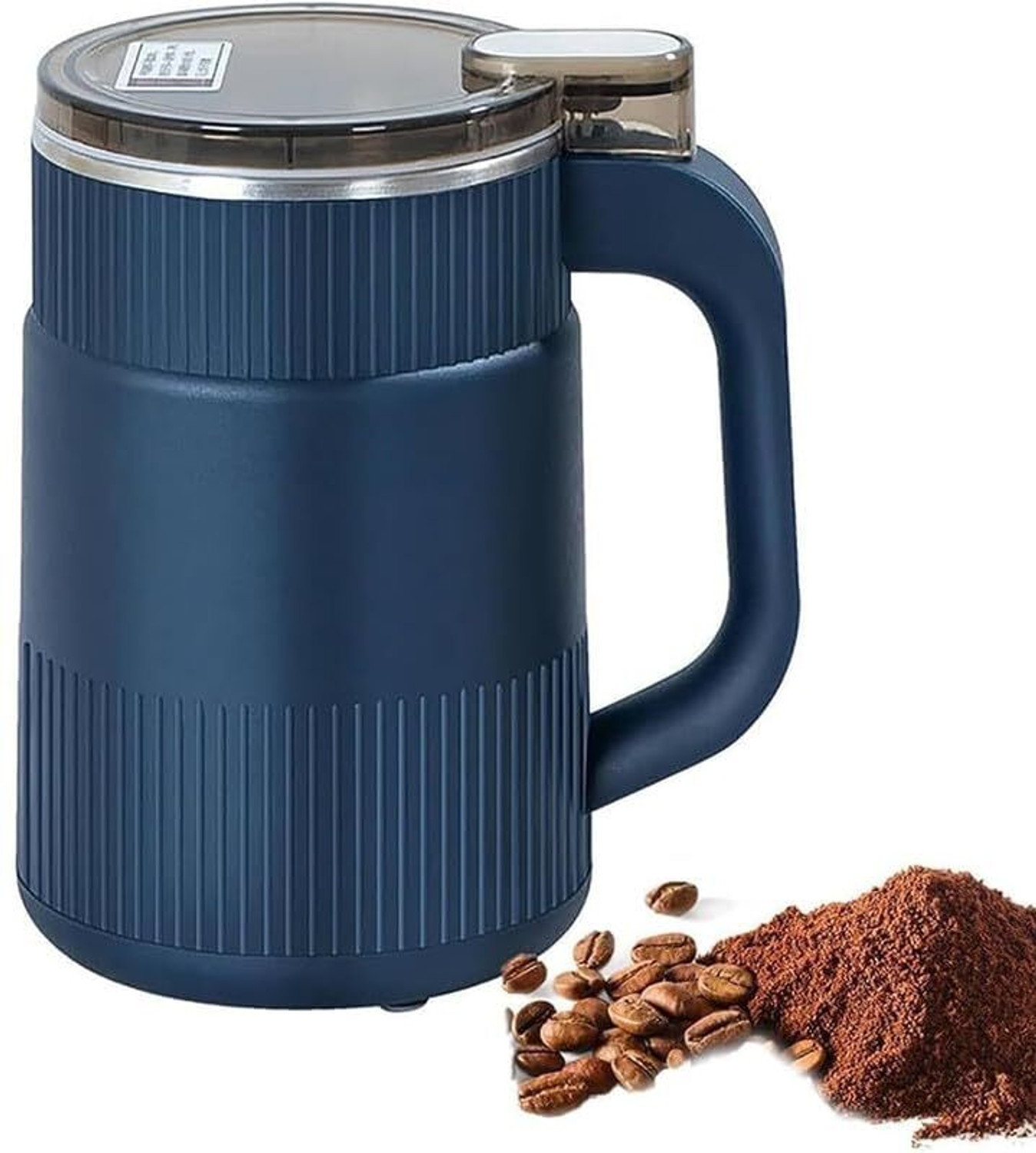 Image of ticrox Electric Coffee Grinder with Handle Mini Mixer for Masala, Dry Herbs & Nuts 300 W Mixer Grinder